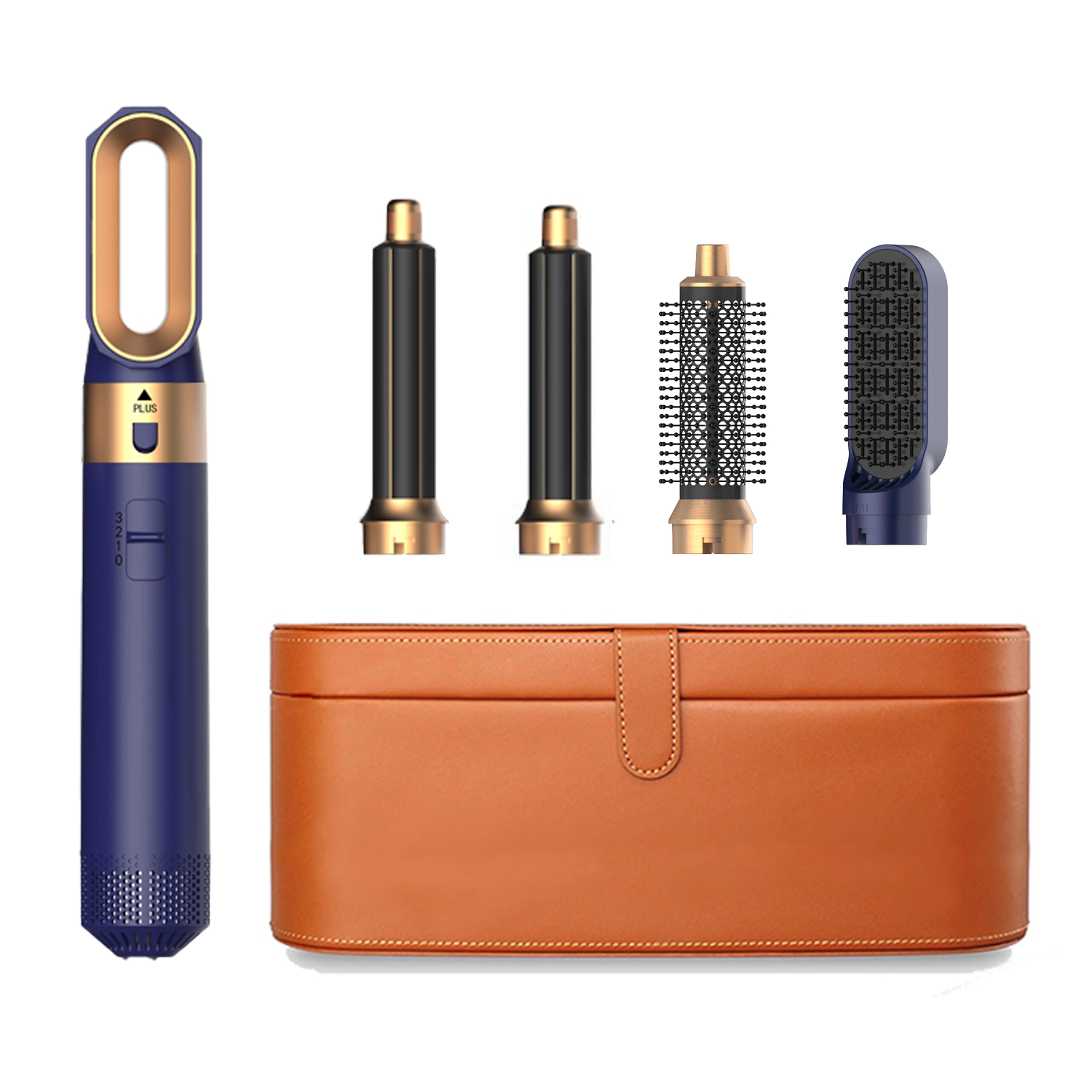 hot air hair styler brush set hair dryer curler straightener & volumizer