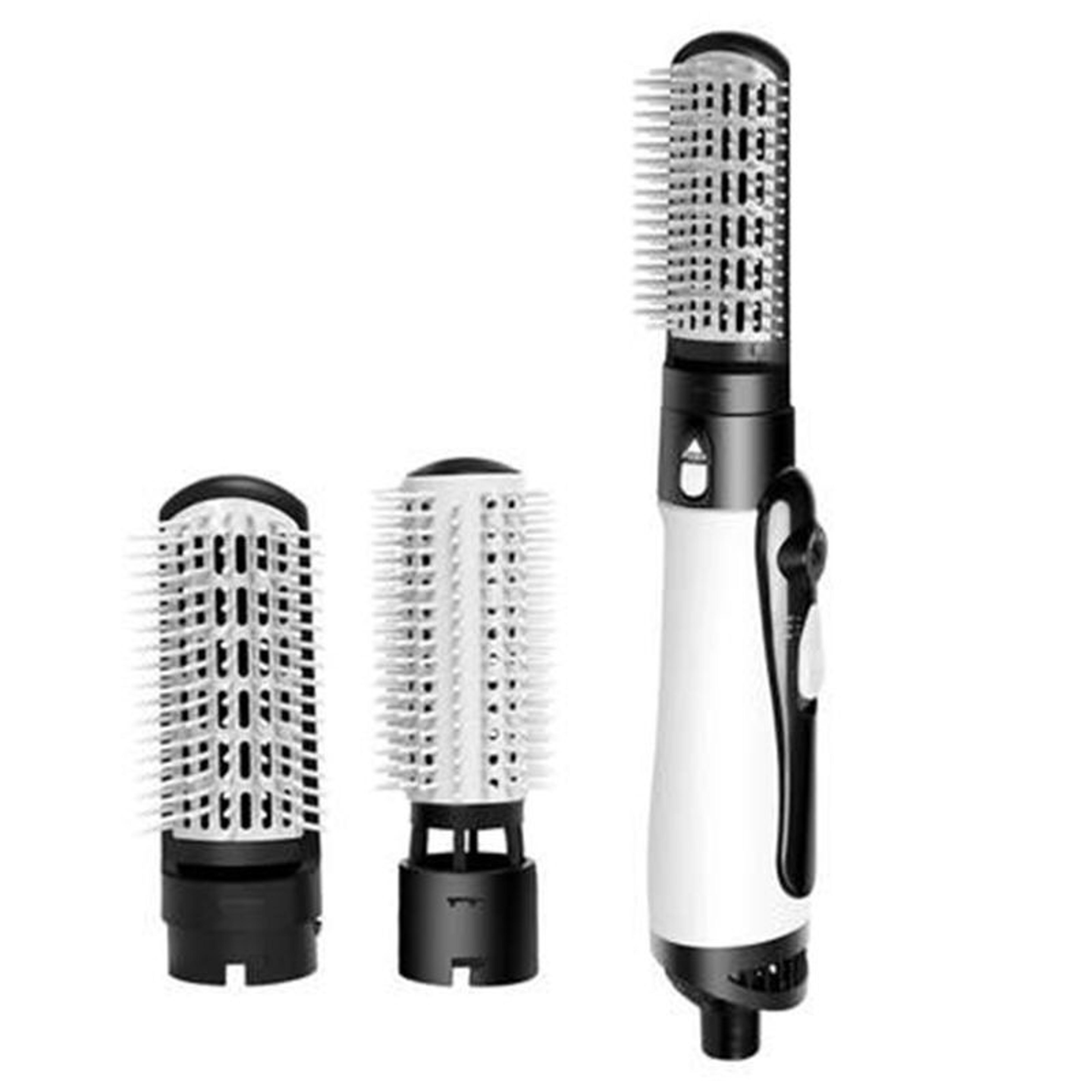 one step hair dryer brush hot air brush with ionic volumizer for drying straightening & curling