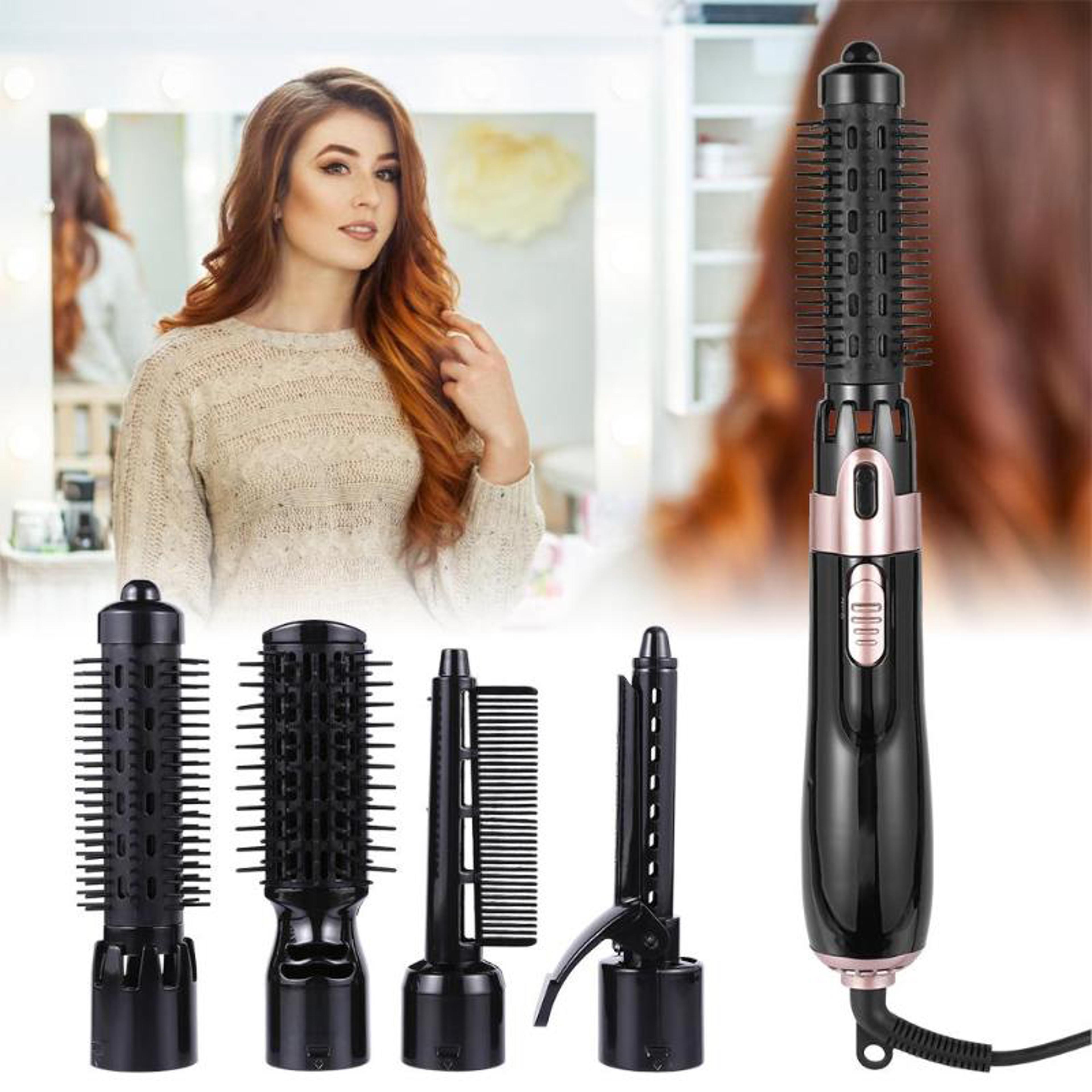 hot air brush hair dryer brush for fast drying straightening curling & volumizing
