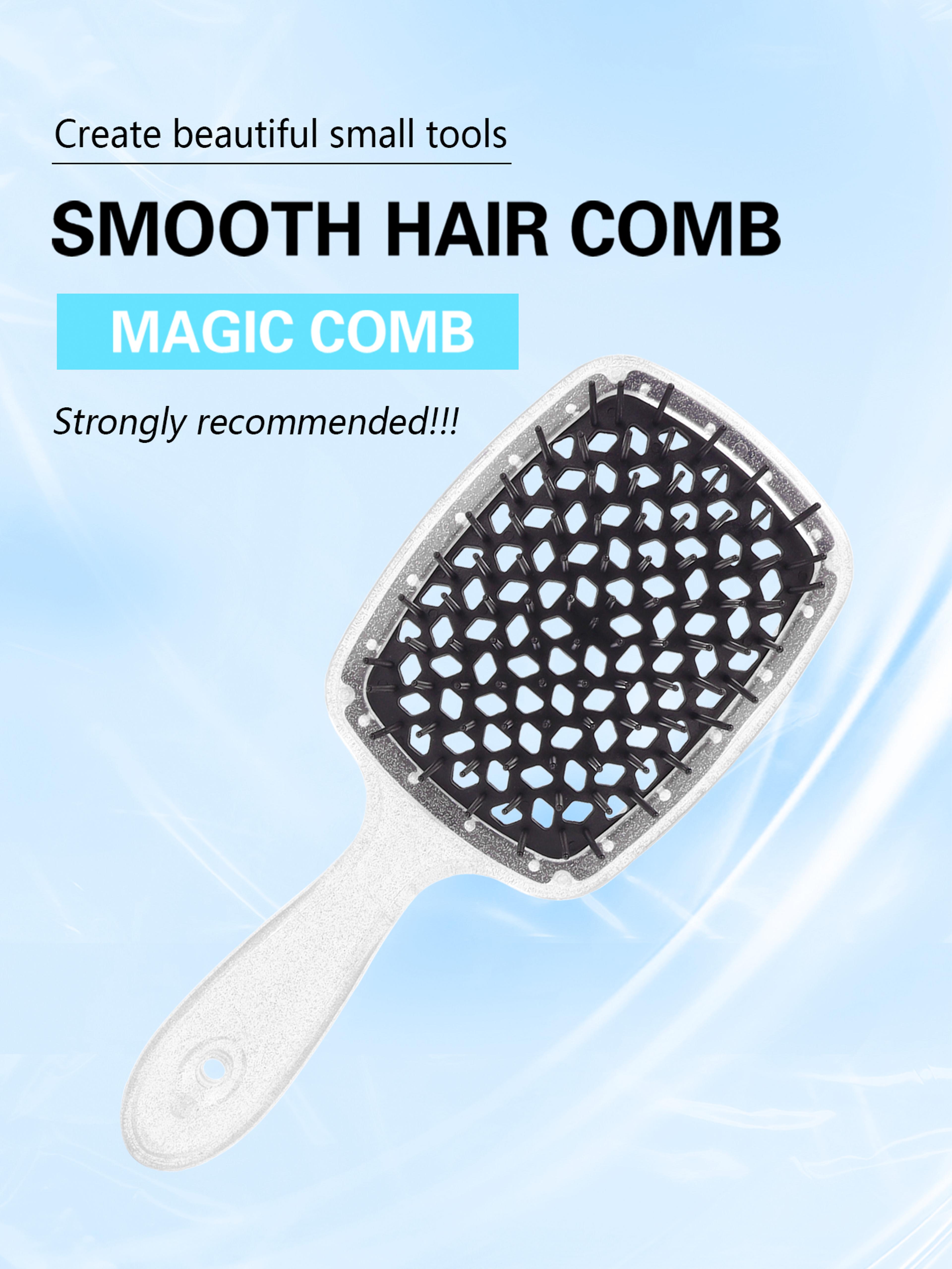 air cushion detangling hair brush for wet & dry hair anti static scalp massage comb