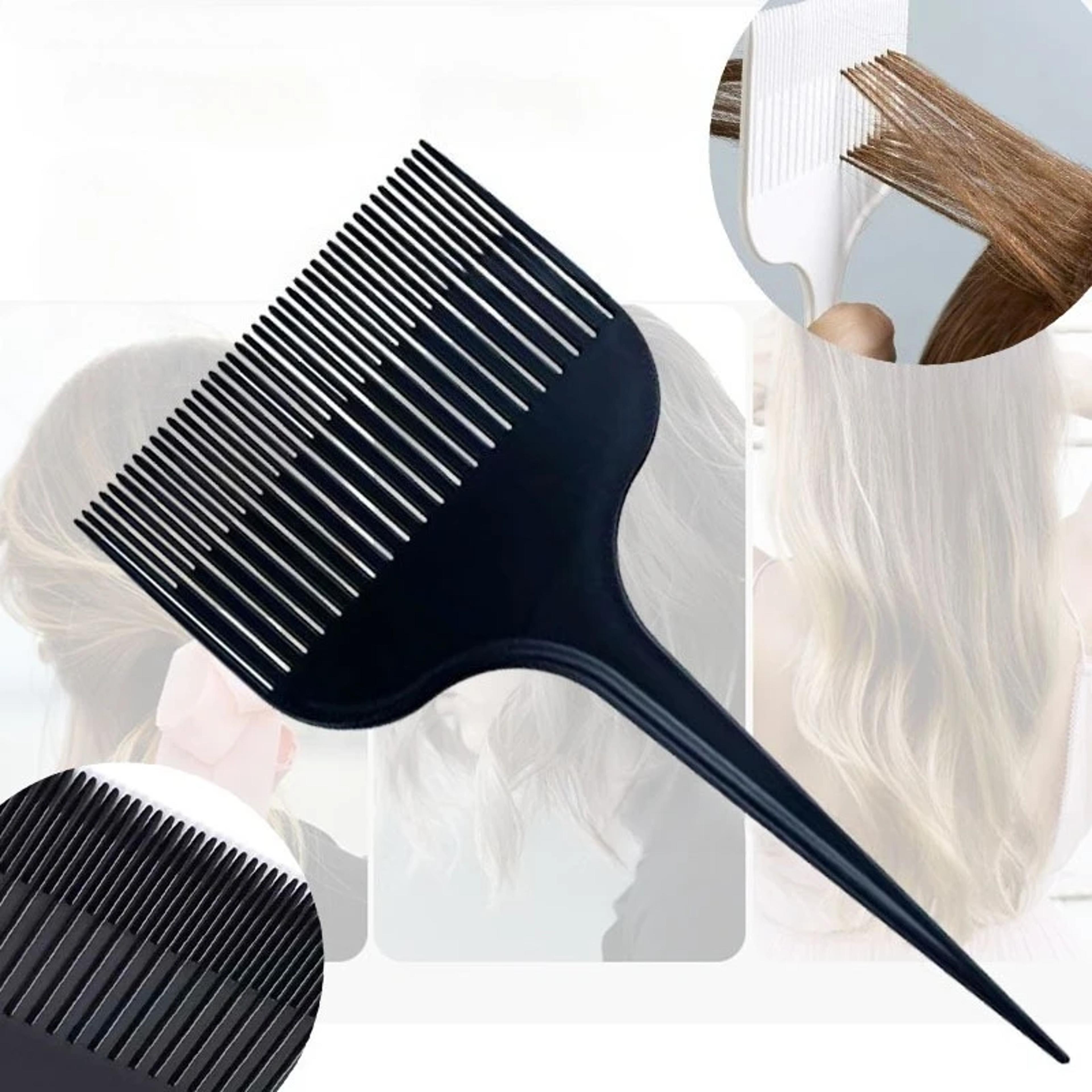 professional hair dye brush tail comb for hair coloring highlights & precision styling
