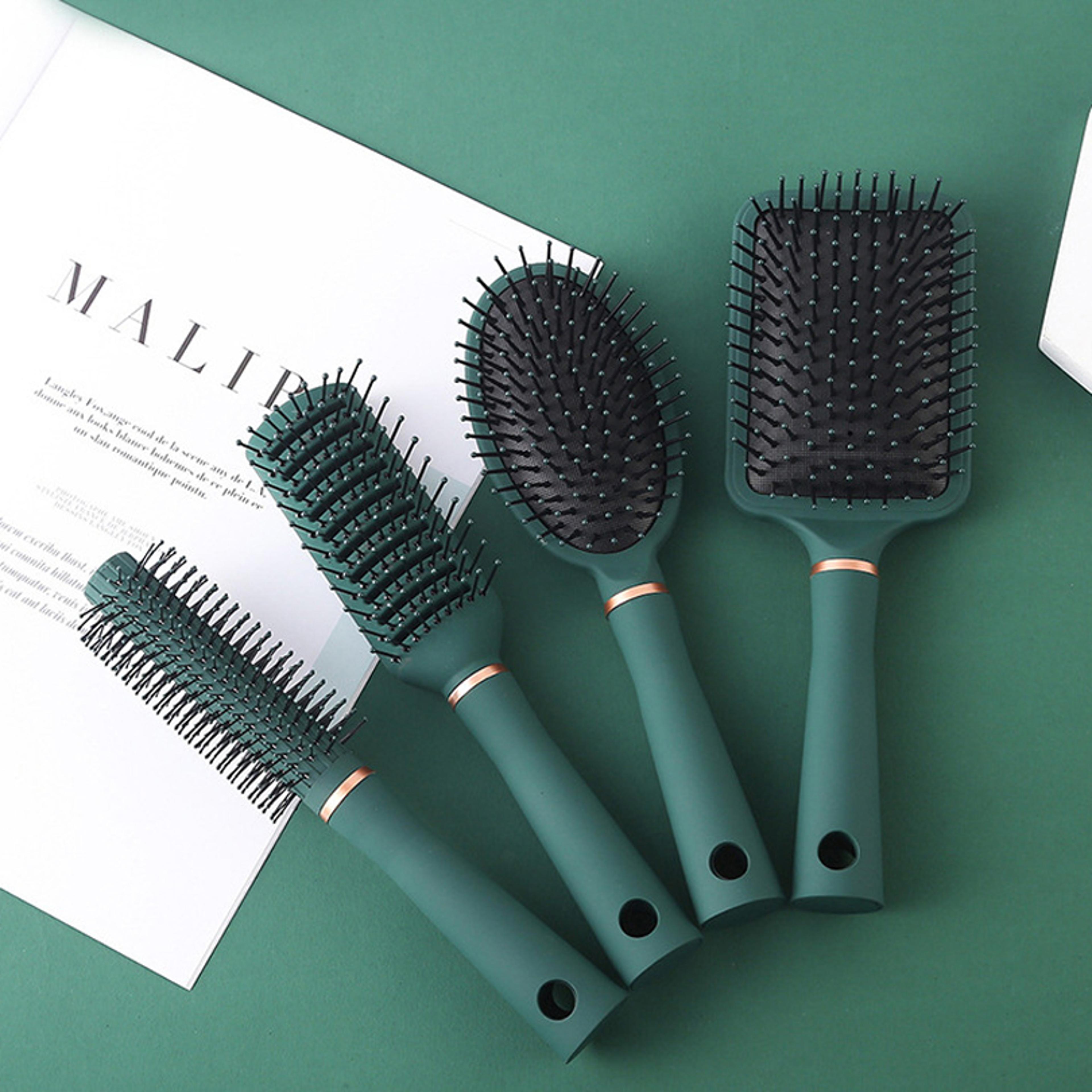 shunfa air cushion hair brush scalp massage detangling comb for curly and all hair types