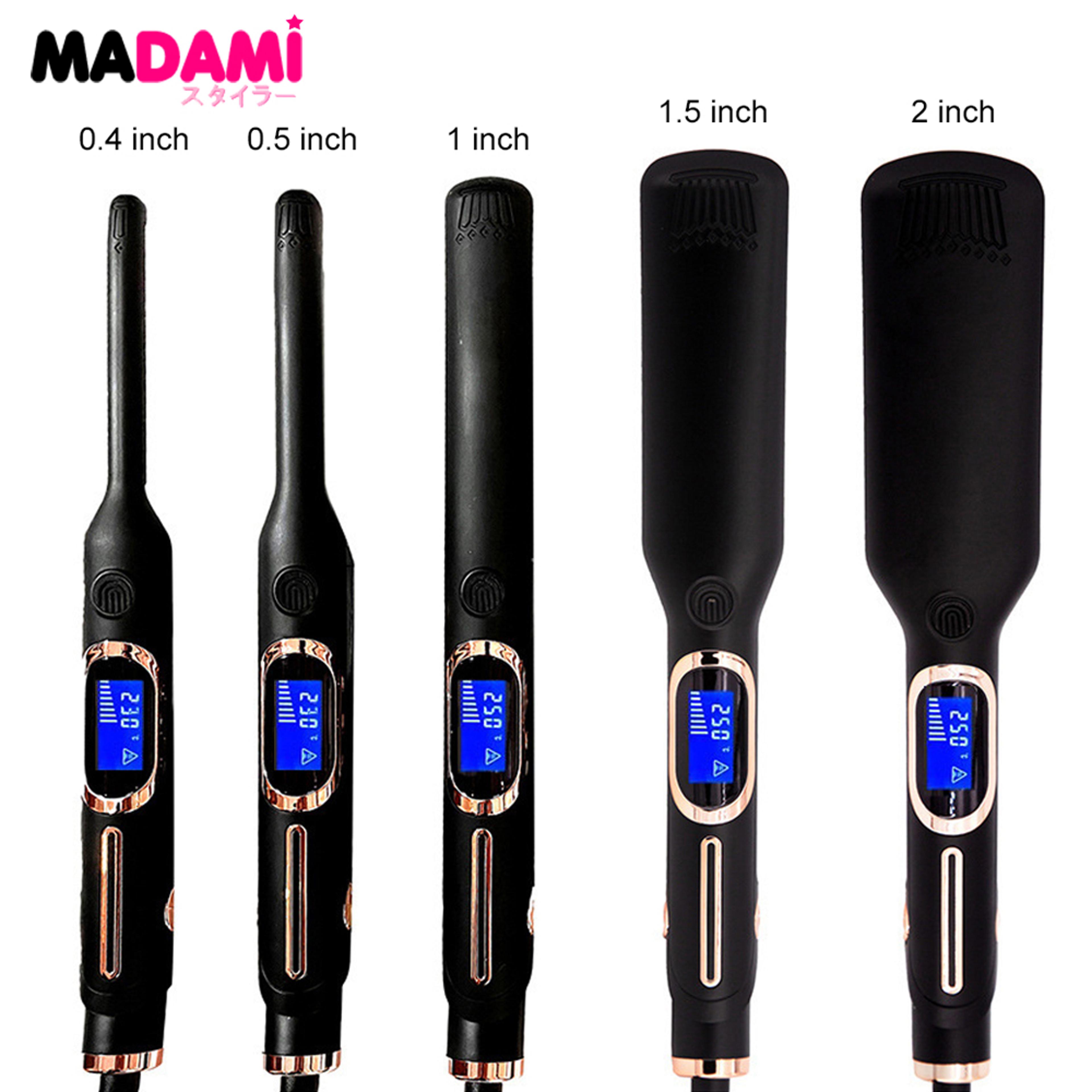 professional hair straightener and curler flat iron fast heating dual voltage hair styler