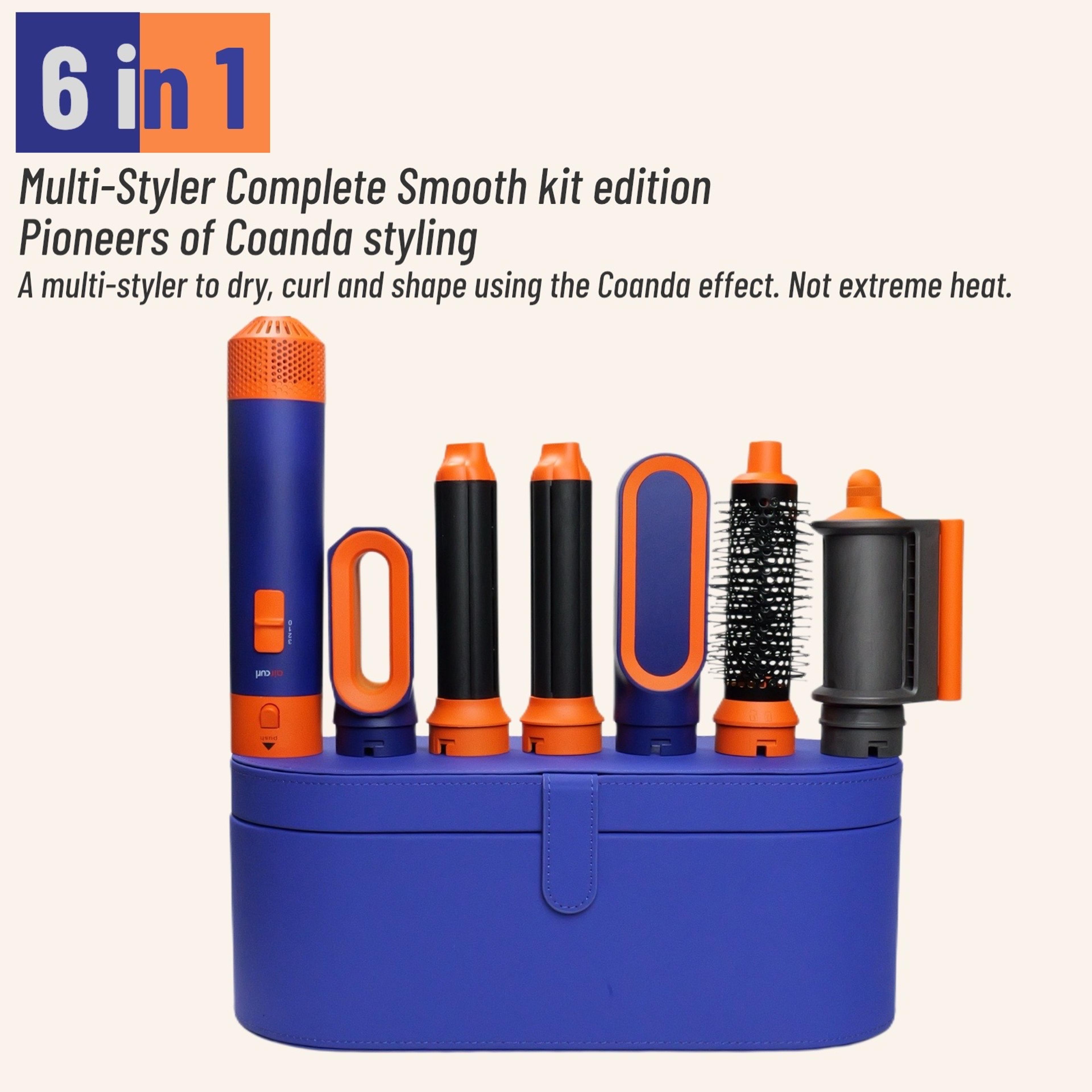 hair styler hot air brush and hair dryer brush multi styling tool