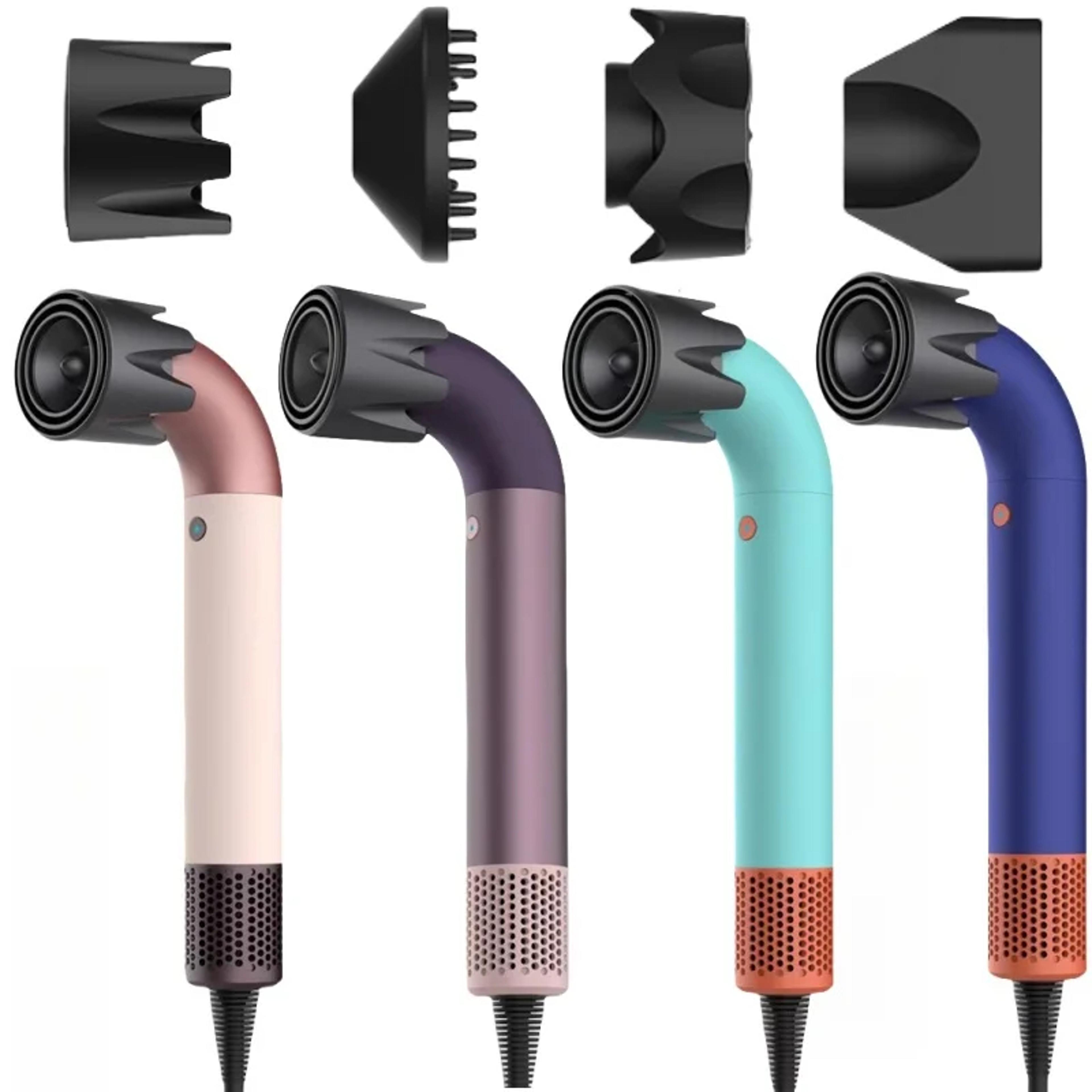 hair styler with negative ion hair dryer high speed hot air styling brush