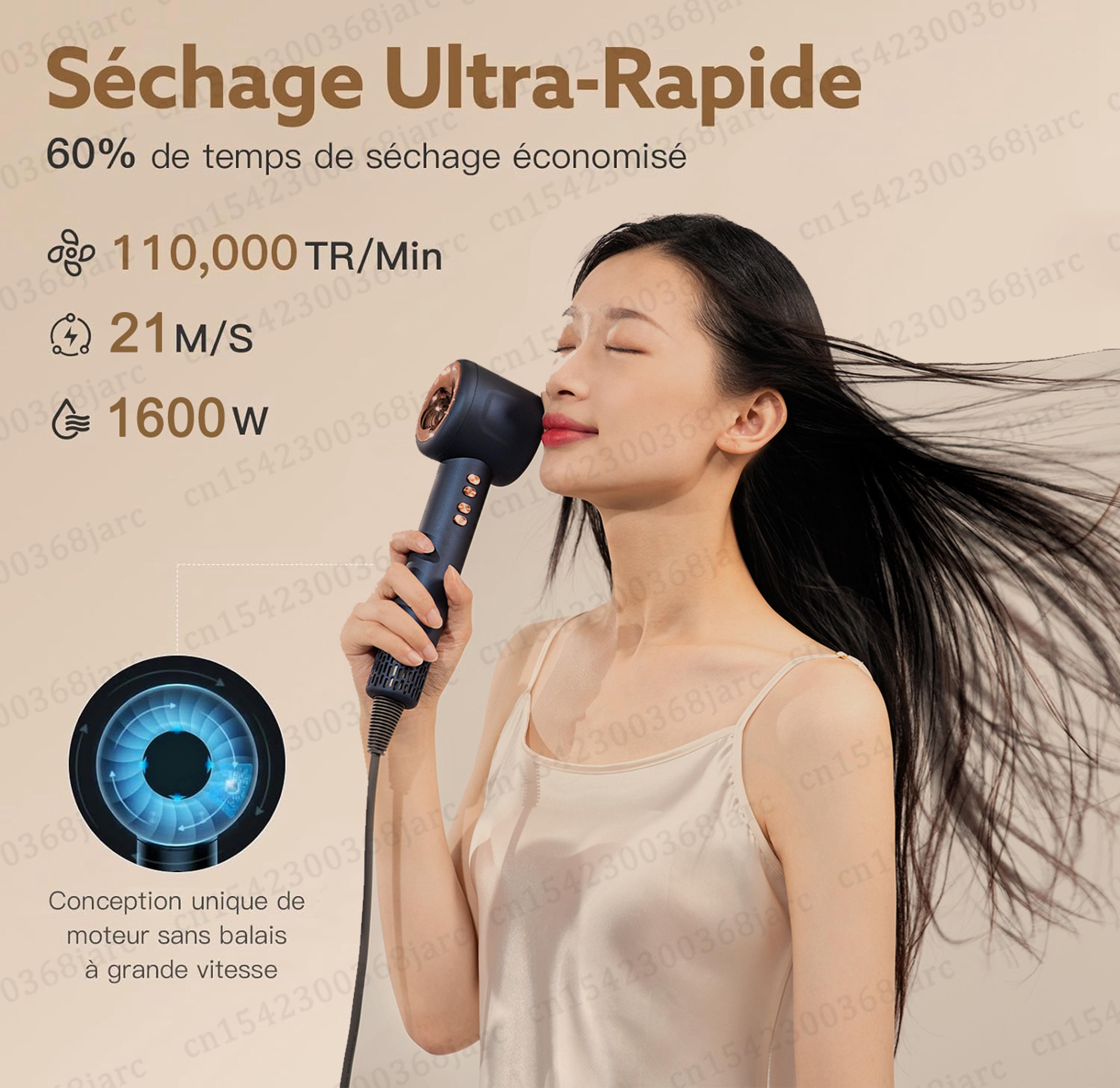 professional ionic hair dryer with negative ion technology fast dry leafless salon hair dryer