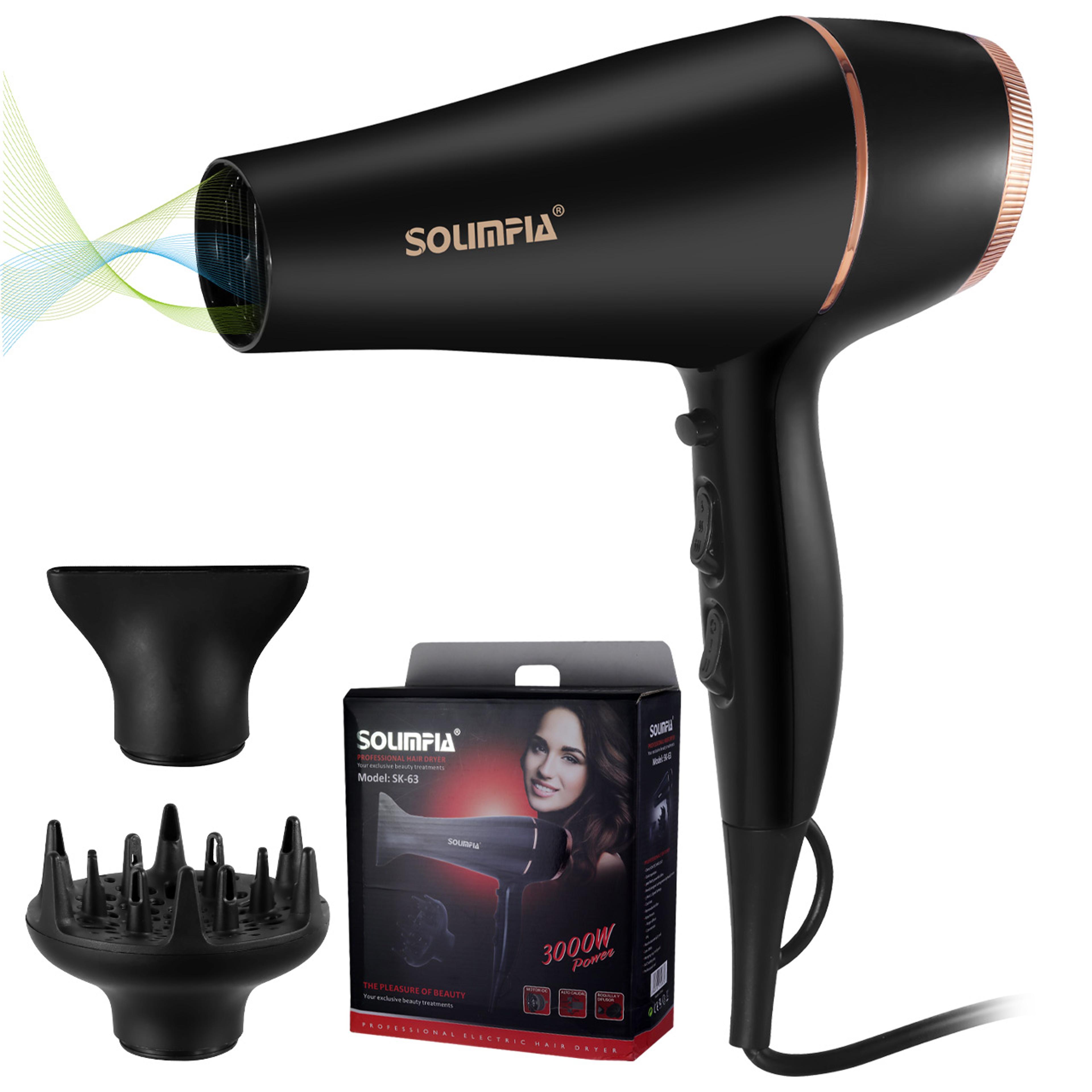 professional hair dryer speed salon hair dryer with fast drying for home and salon styling
