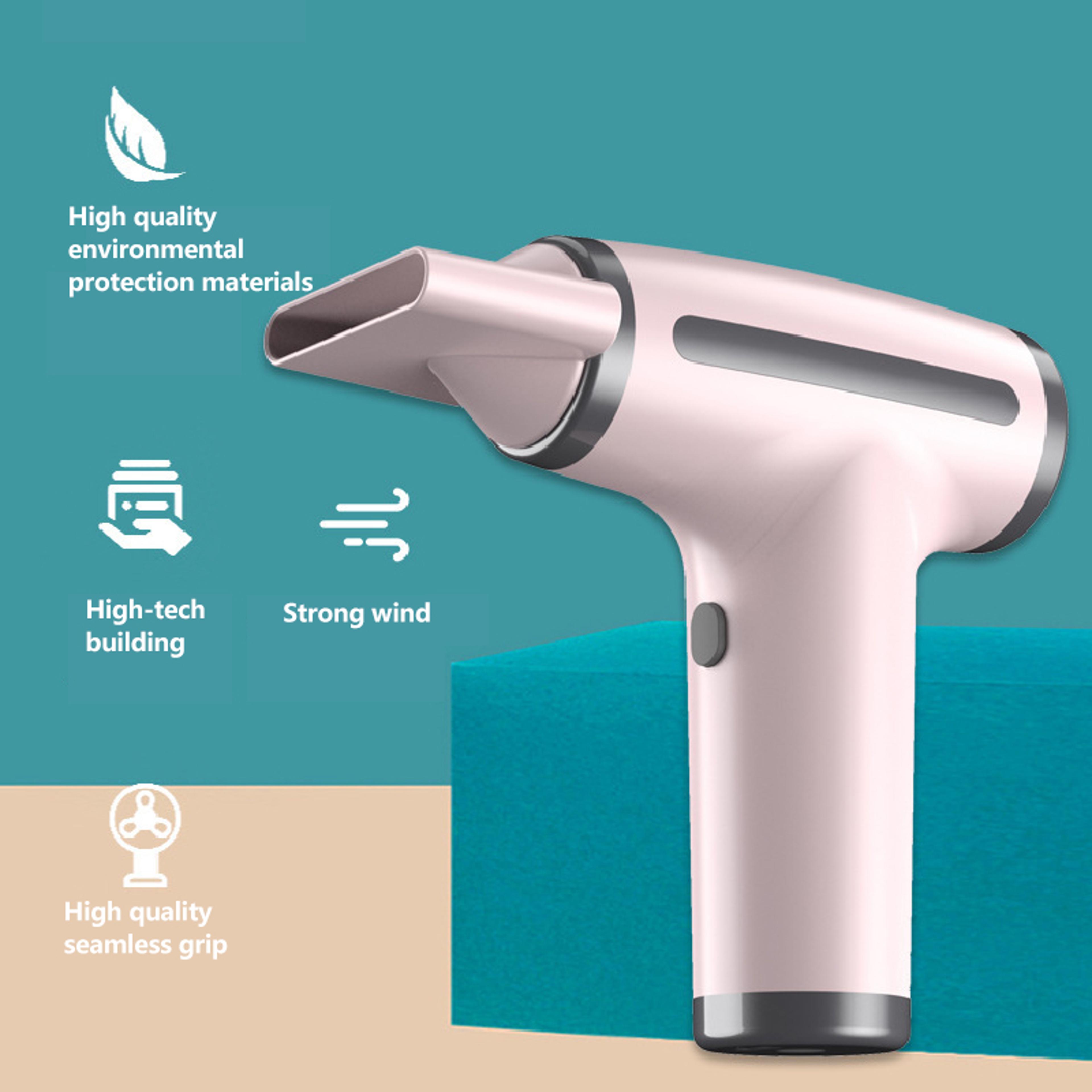 homefish wireless hair dryer portable negative ion hair dryer & air duster