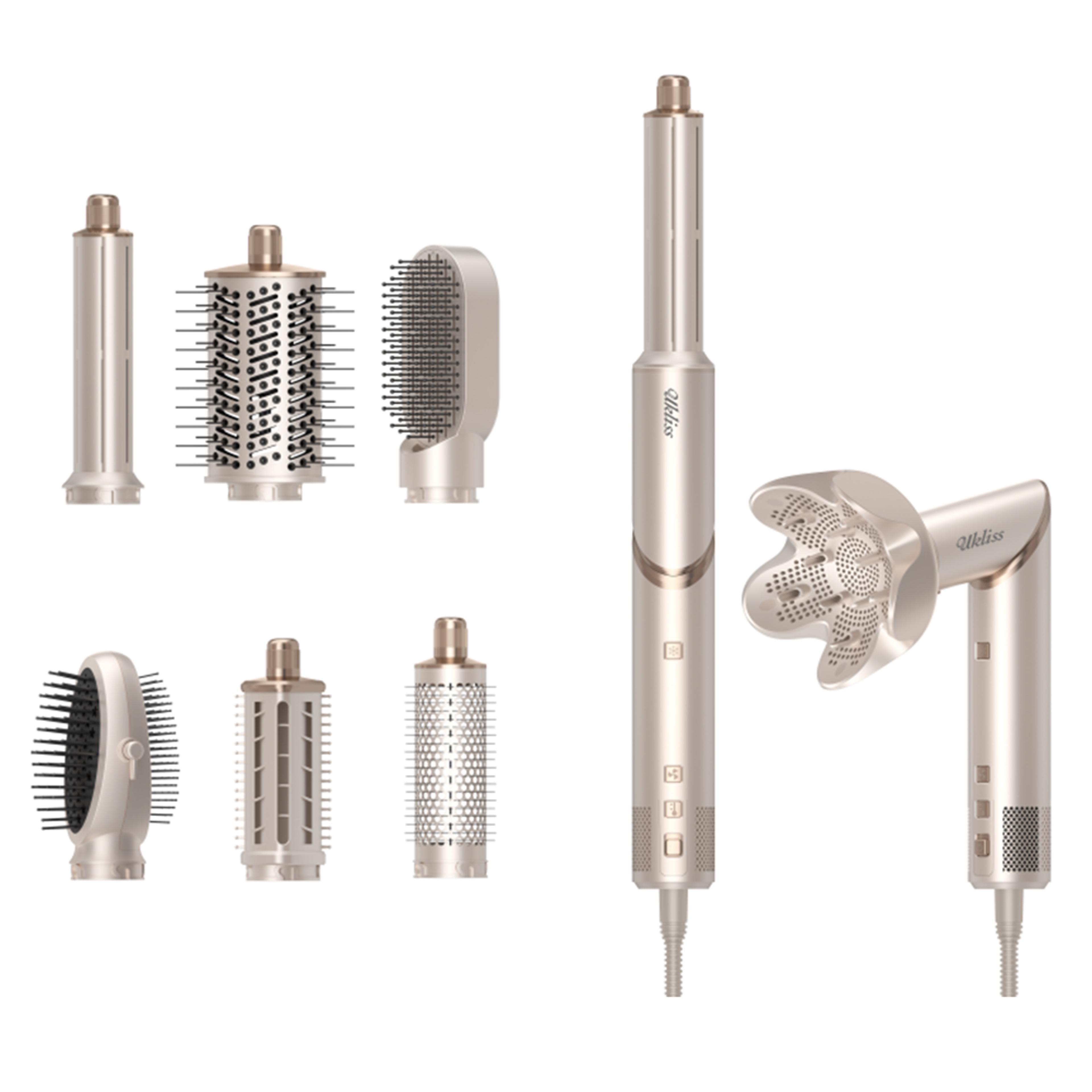 hair styler & high speed hair dryer set with negative ion technology