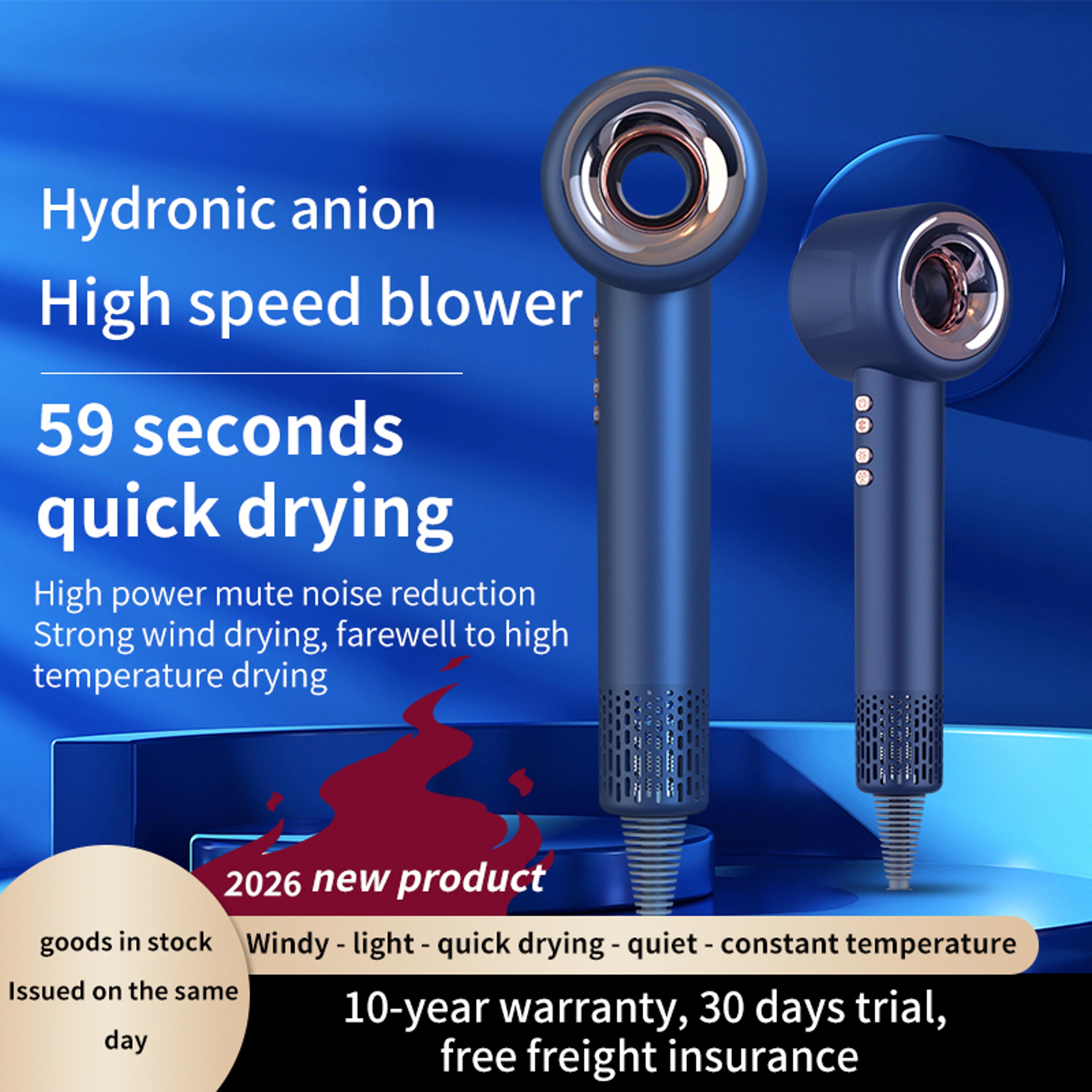 negative ion hair dryer with leafless design and constant temperature hair care