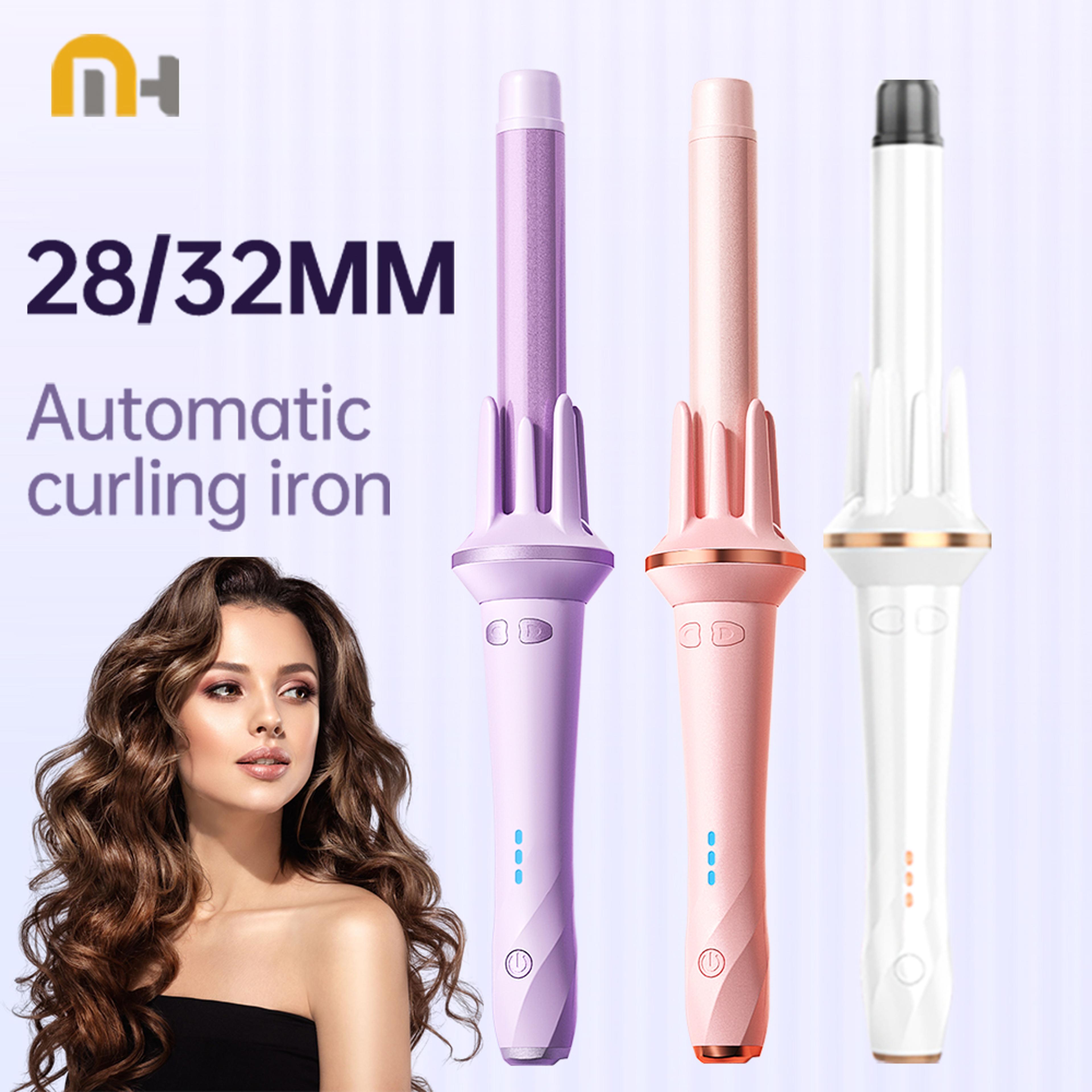 automatic curling iron fast heating hair curler with heat settings
