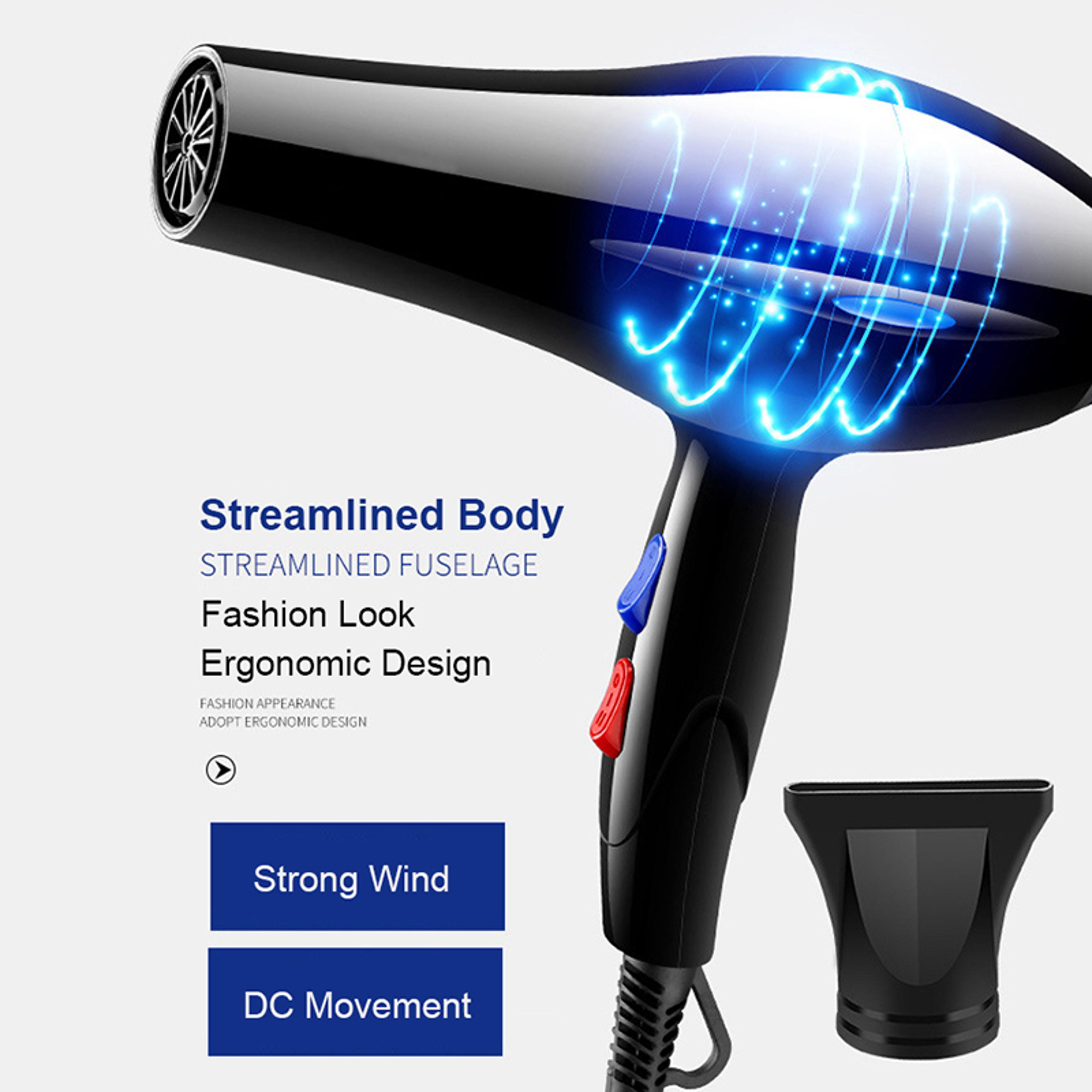 professional ionic hair dryer fast drying hair styling dryer with hot & cold air