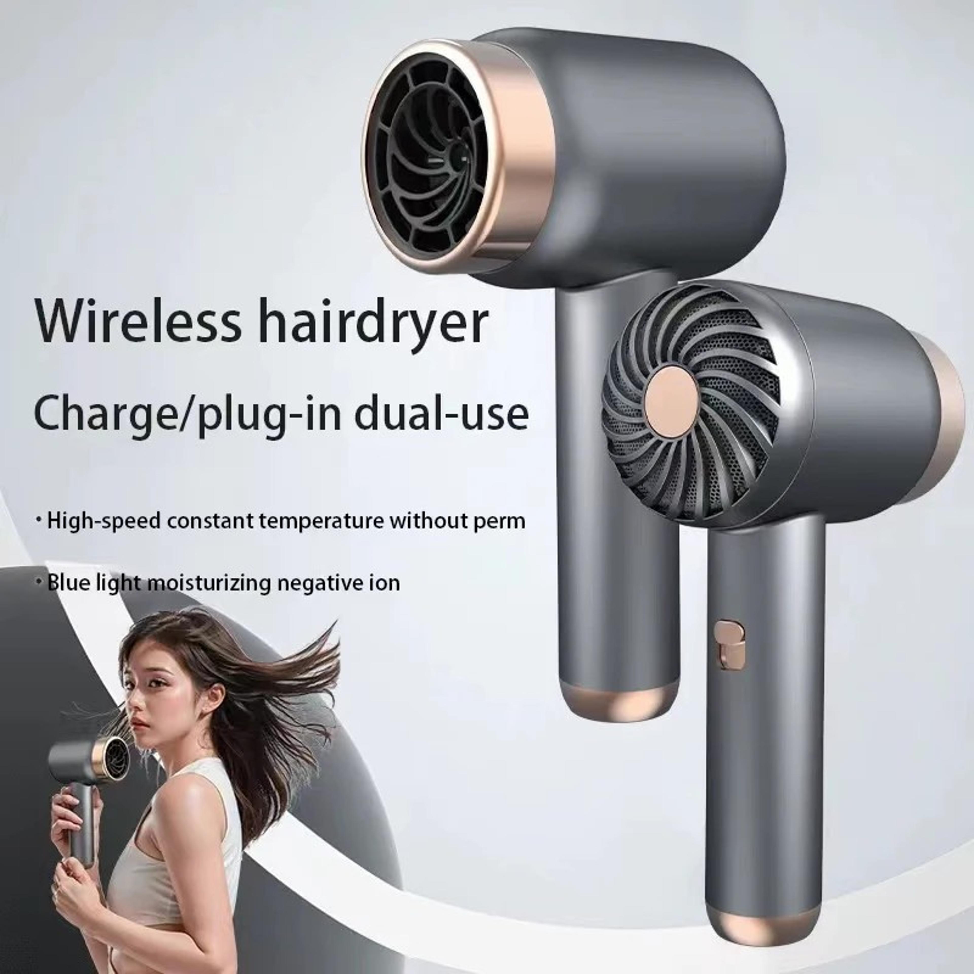 usb rechargeable portable hair dryer cordless quick dry travel blow dryer
