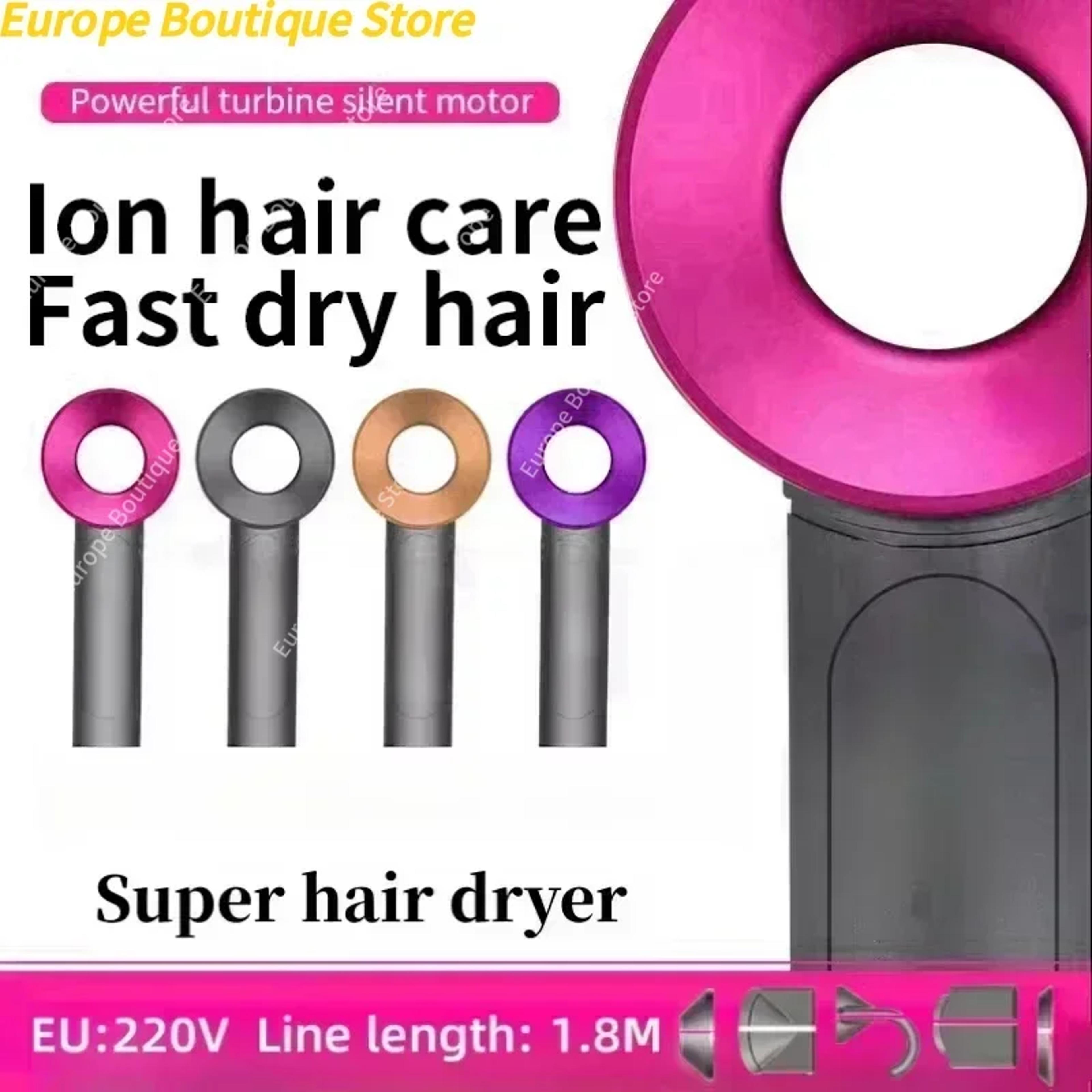 leafless negative ion hair dryer fast dry professional styling tool