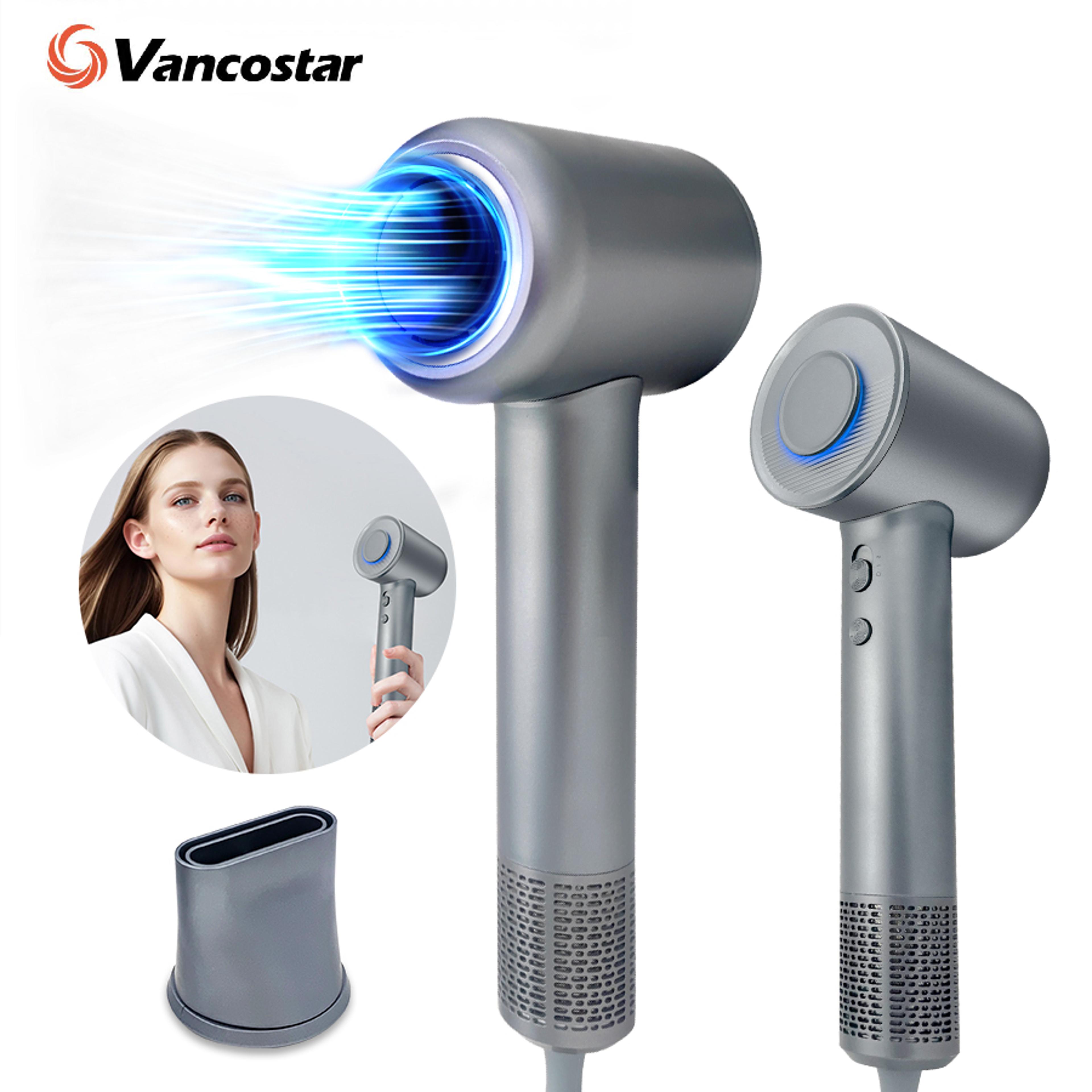 professional high speed hair dryer with negative ion technology & magnetic nozzle for fast salon styling