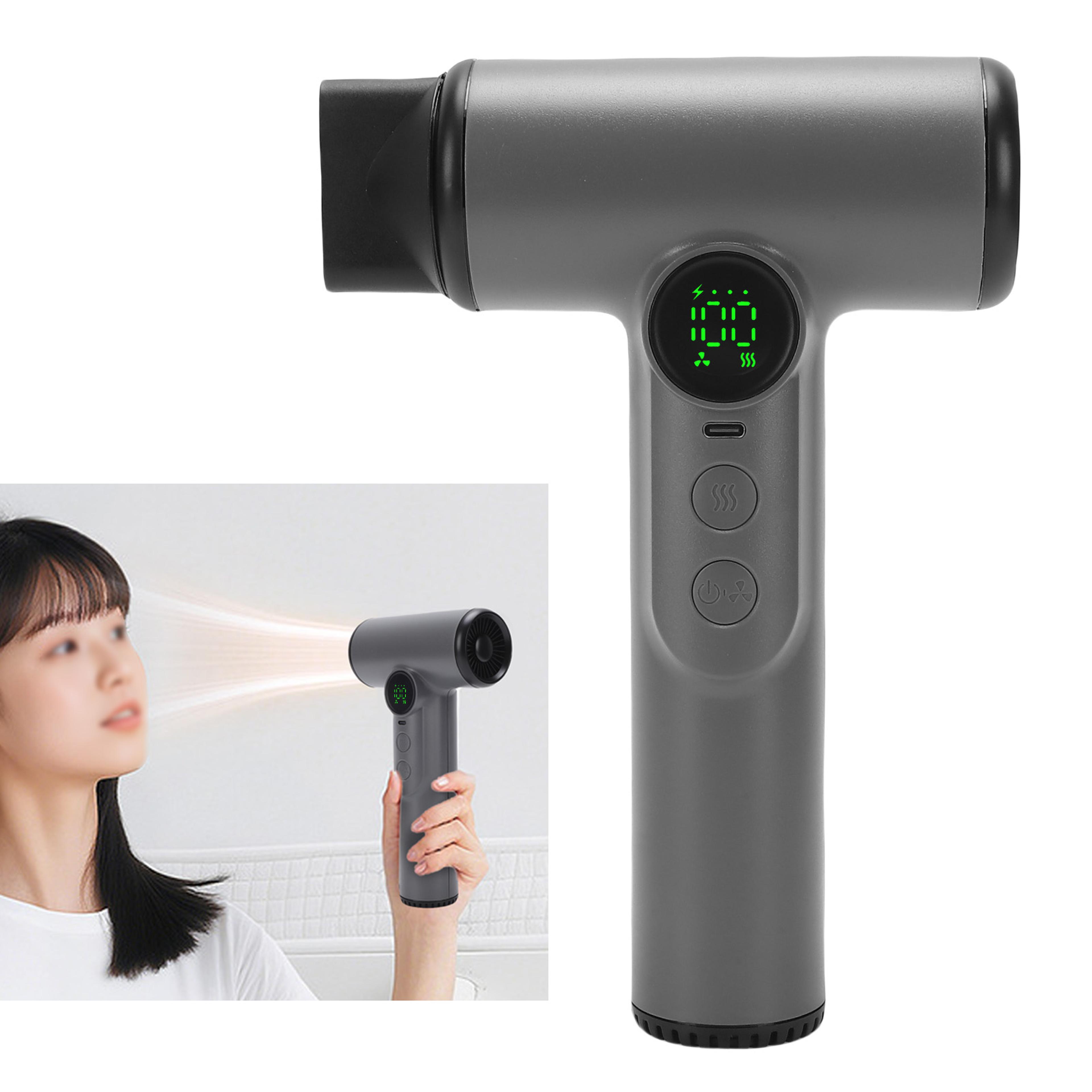 cordless hair dryer usb rechargeable portable hair dryer with battery