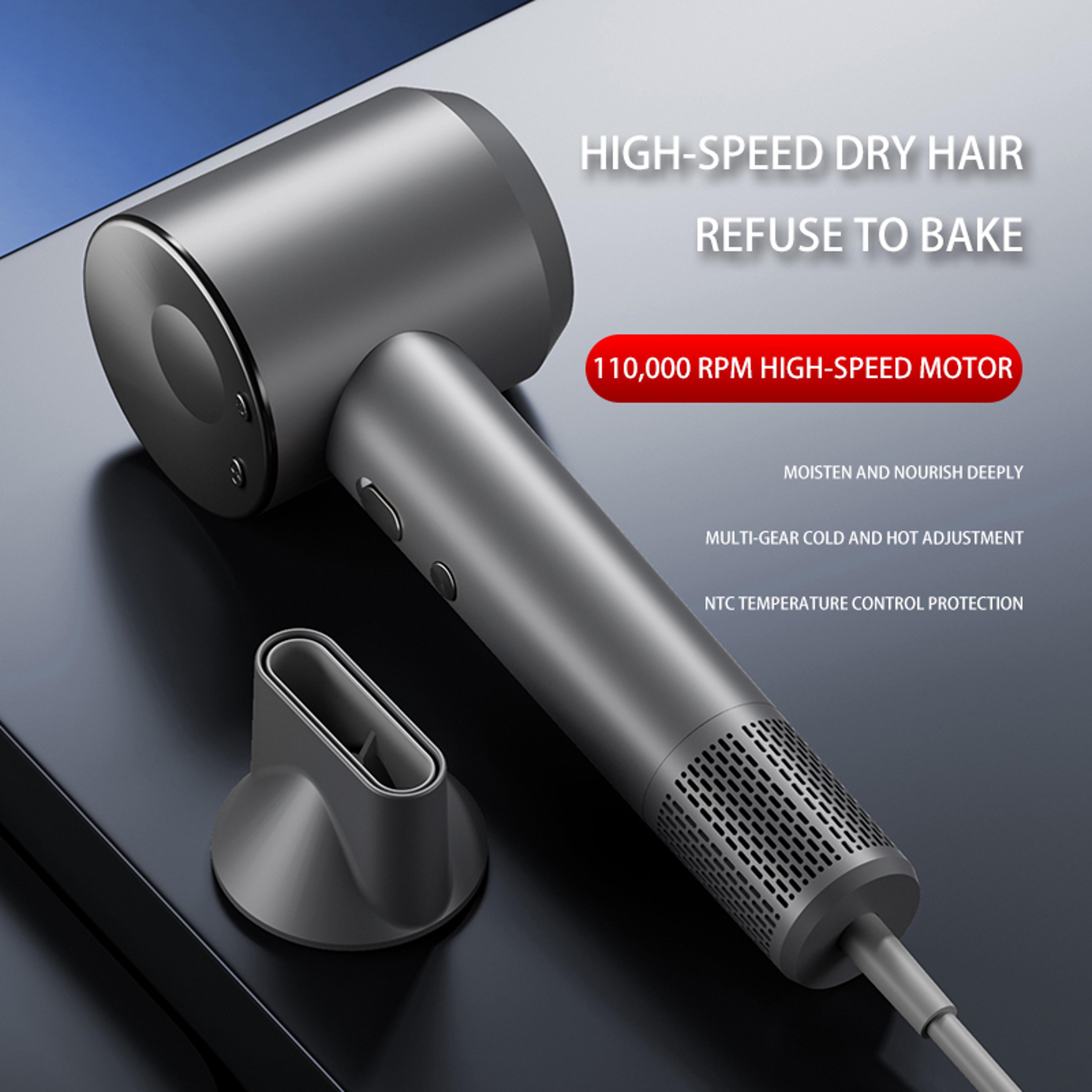 high speed negative ion hair dryer for fast drying and frizz free styling