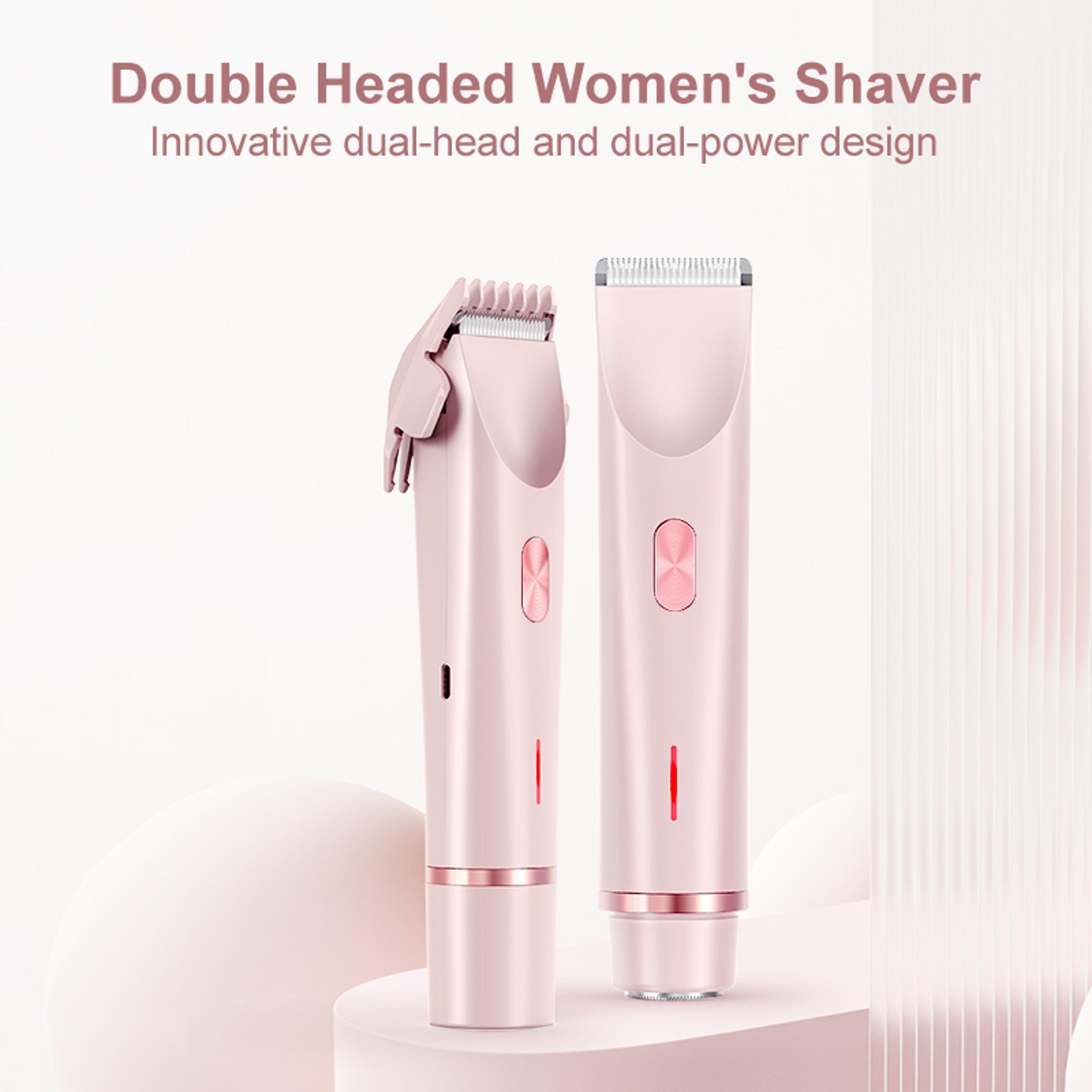 wet & dry body groomer electric shaver for men & women sensitive area trimmer