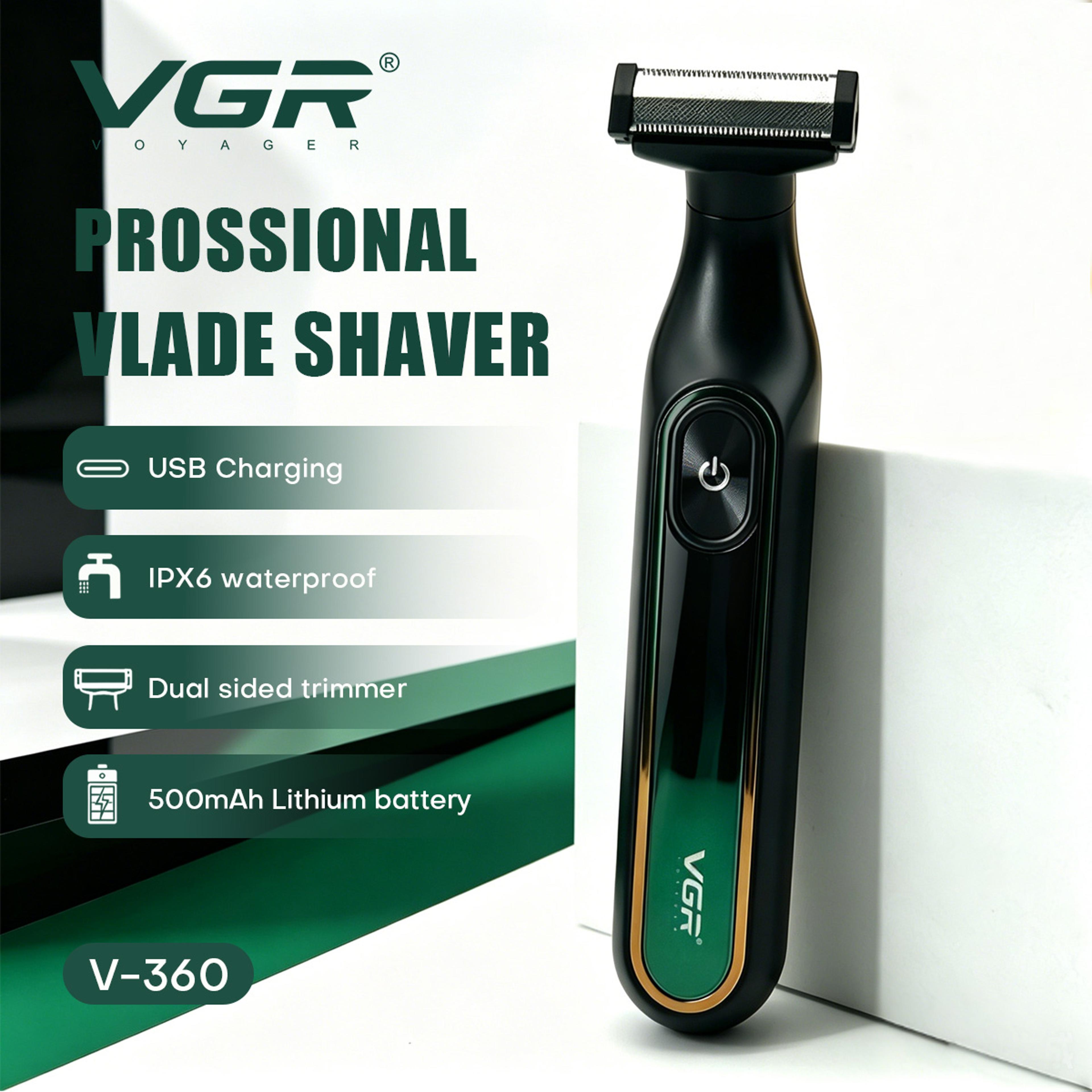 electric shaver & beard trimmer for men waterproof usb rechargeable grooming razor