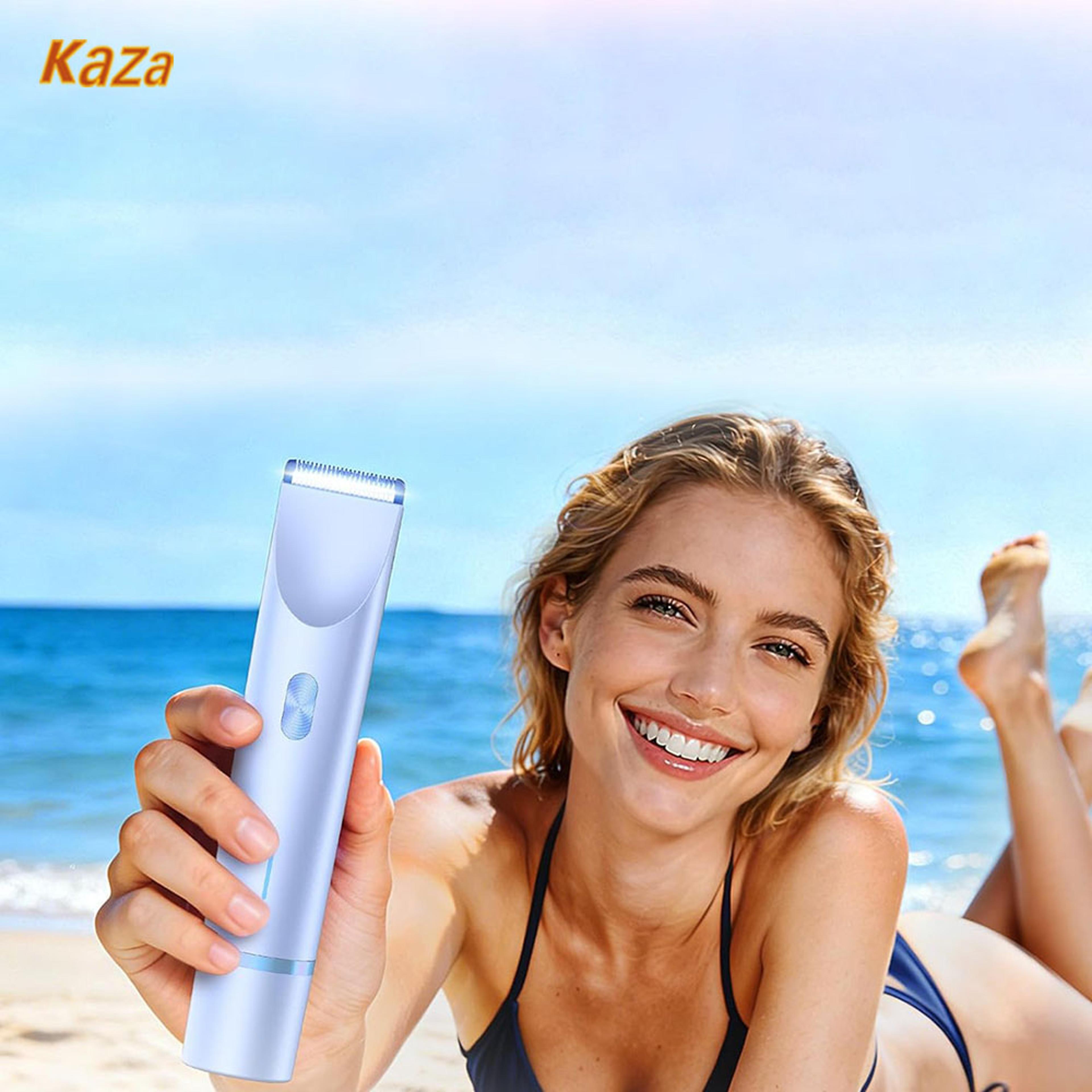 bikini trimmer for women waterproof electric razor for legs underarms & sensitive areas