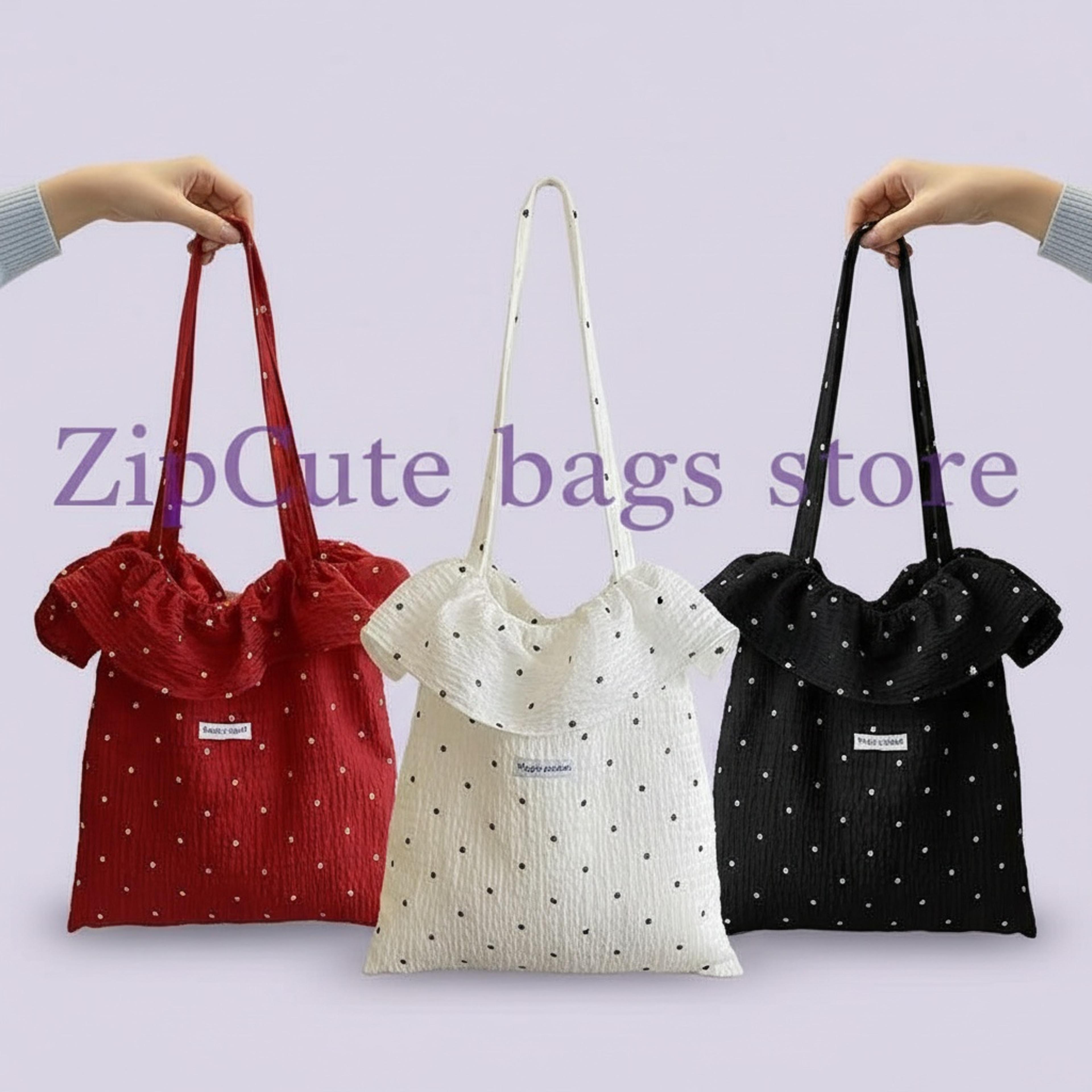 elegant korean style tote bag large capacity chiffon mesh shoulder bag for women