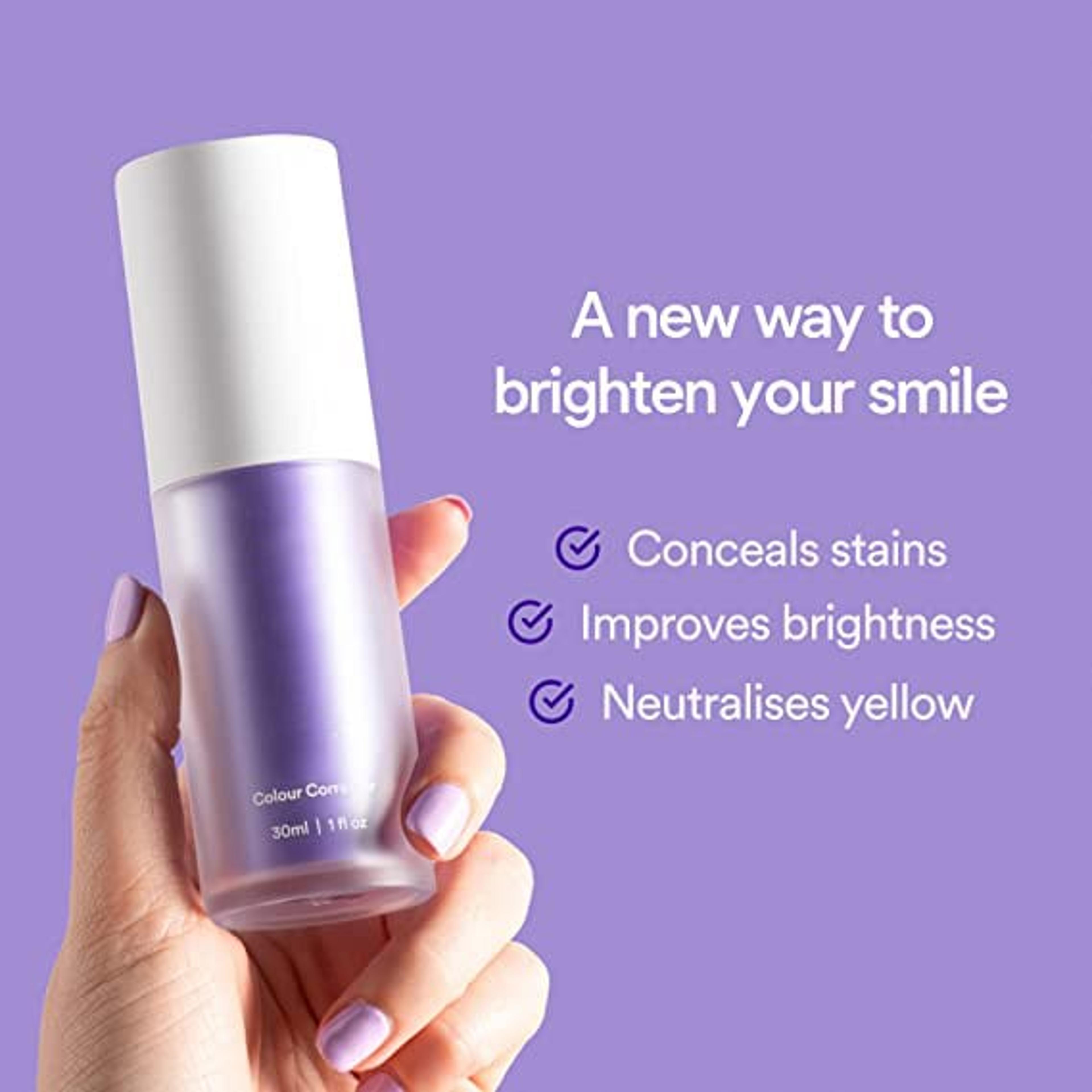 teeth colour corrector serum
