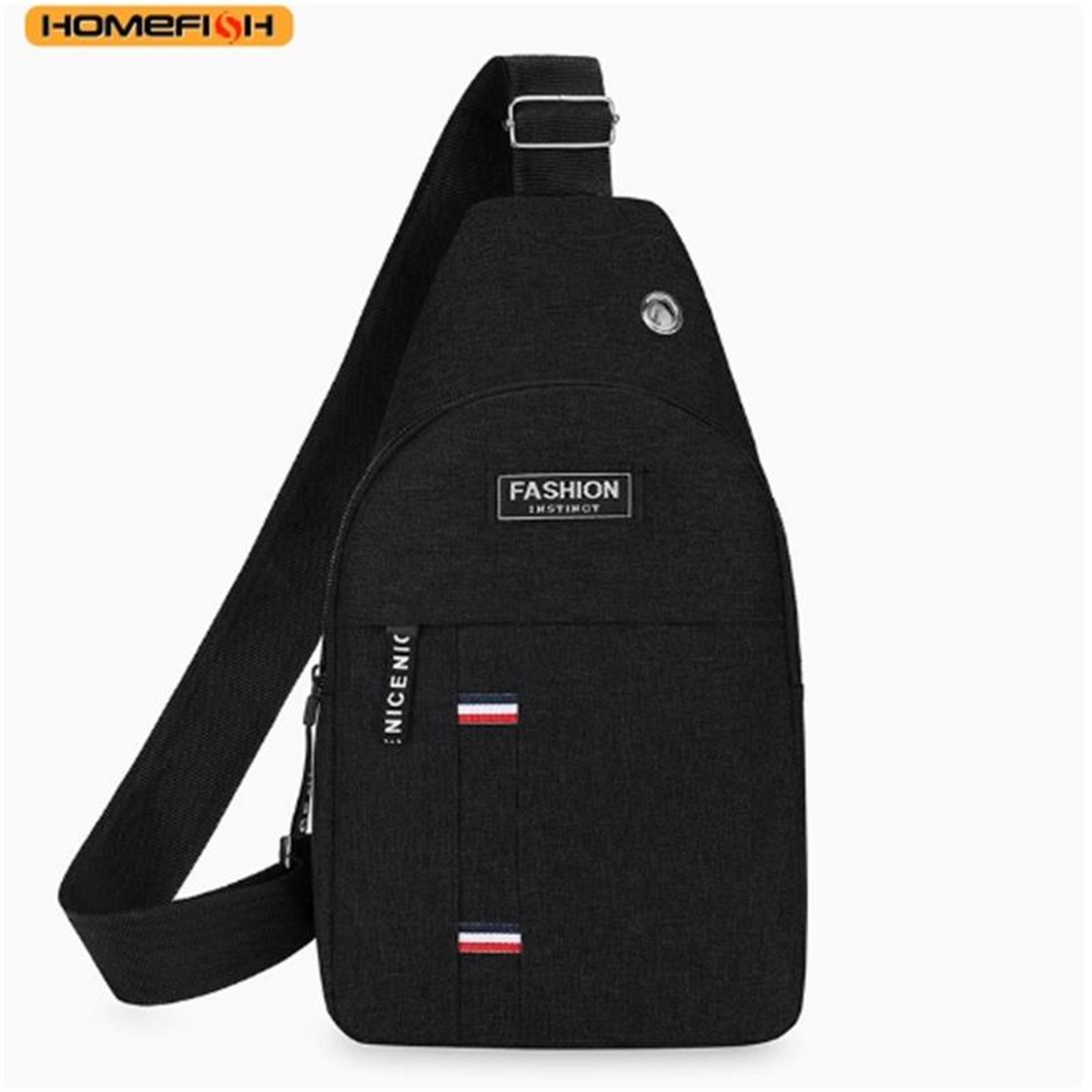 men's crossbody chest bag high capacity outdoor sports sling bag & casual daypack
