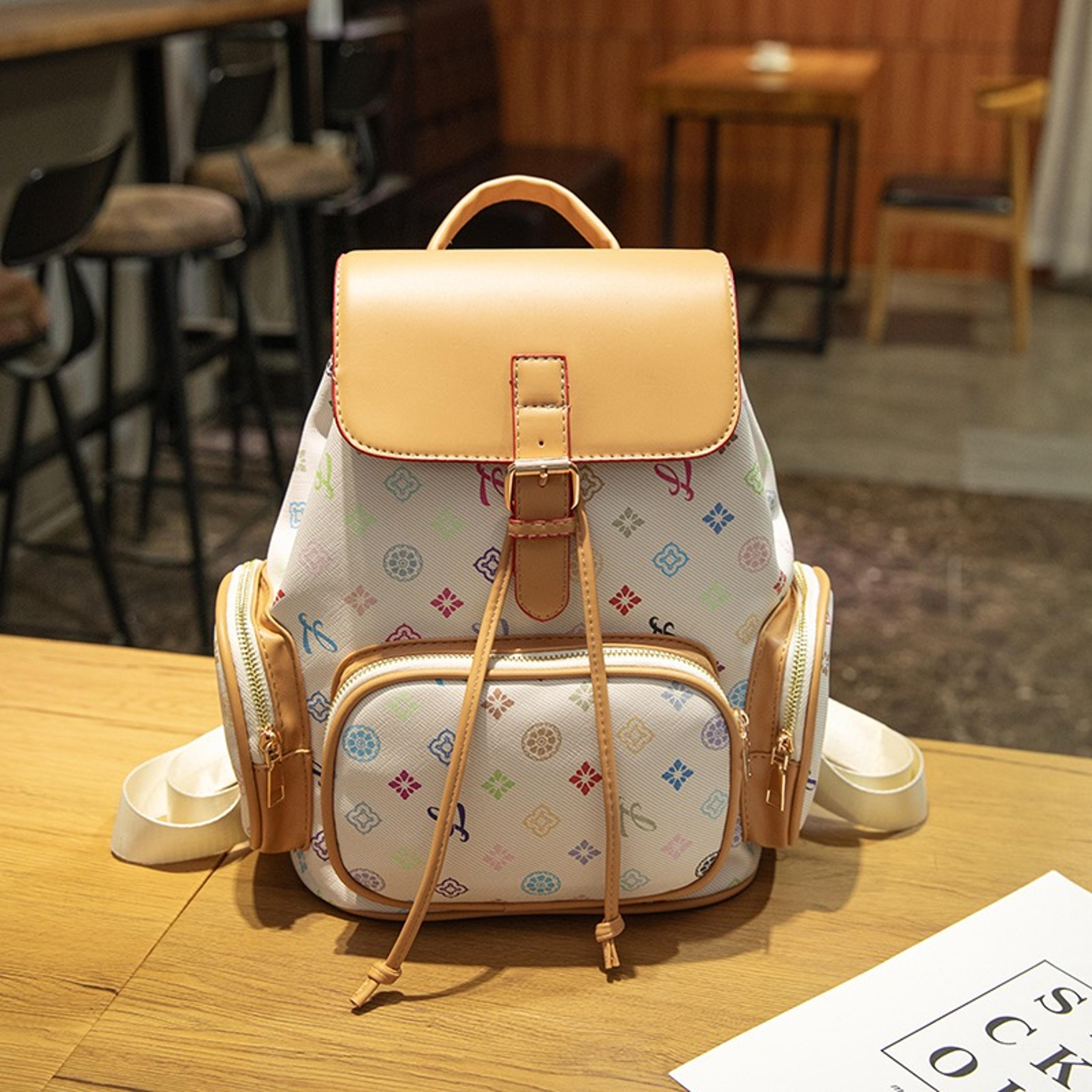 luxury women's designer backpack large capacity travel & commuter business bag