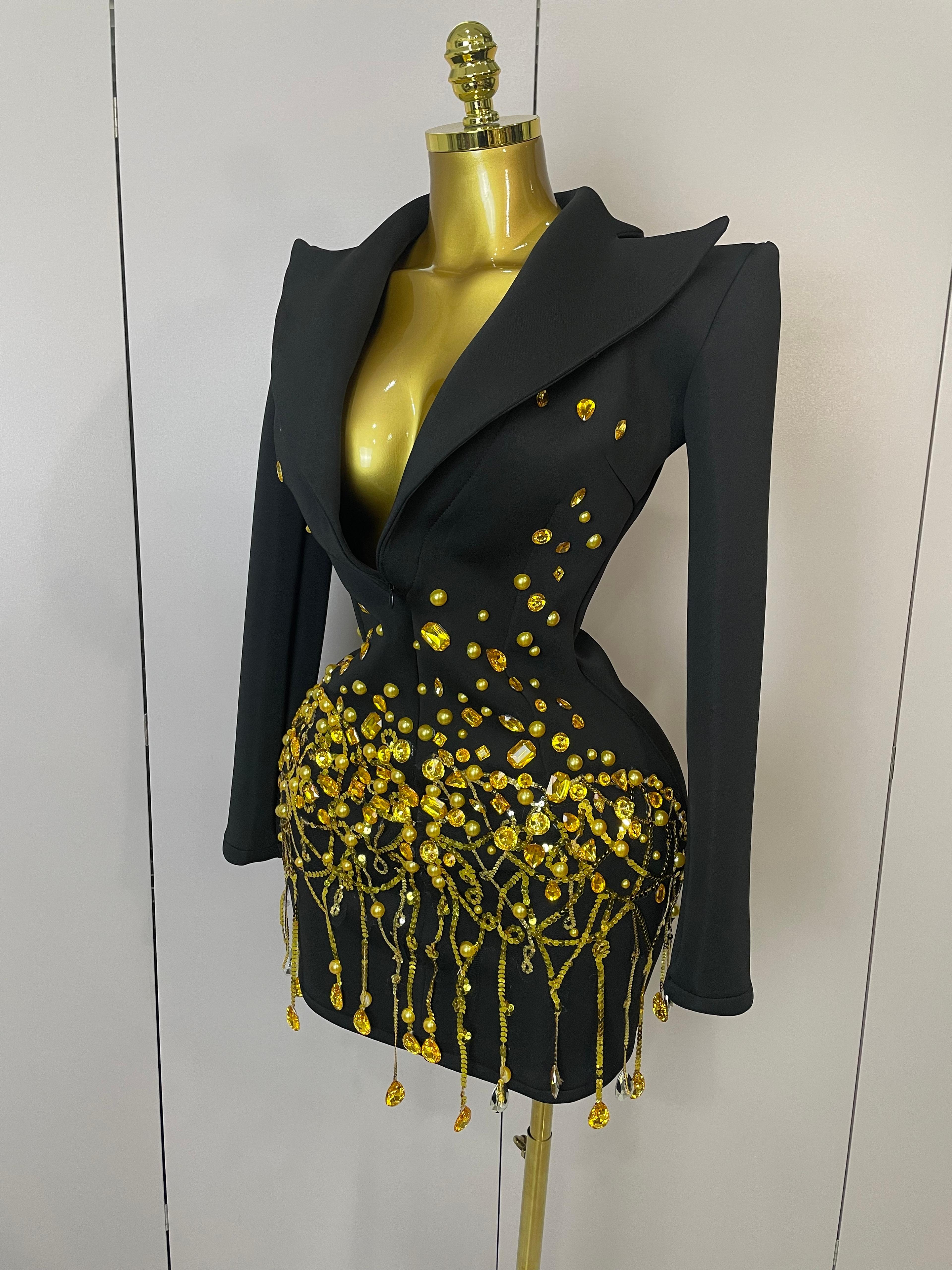 sparkly crystal birthday mini dress