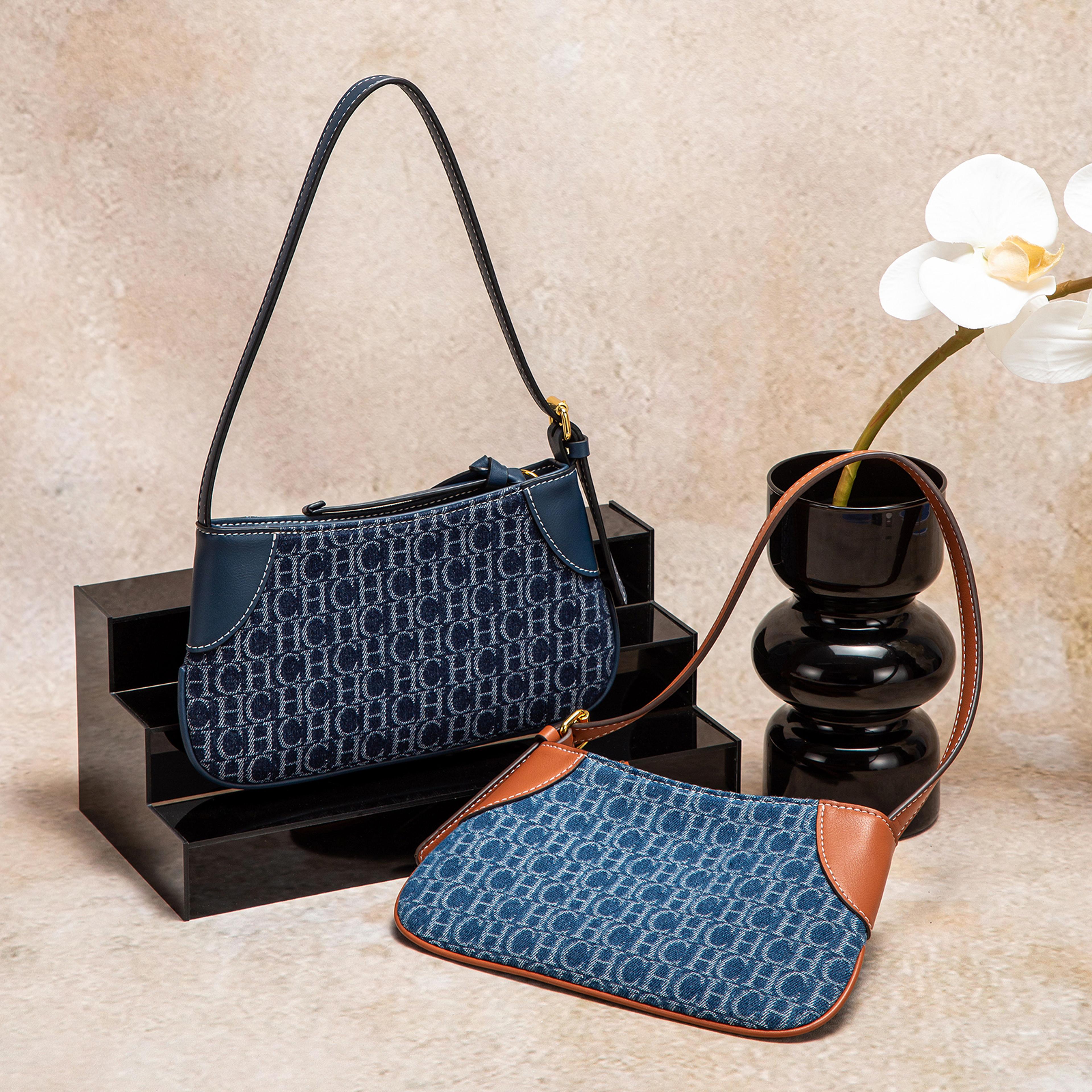 retro denim mini crossbody bag vintage cowboy handbag and portable phone pouch for women