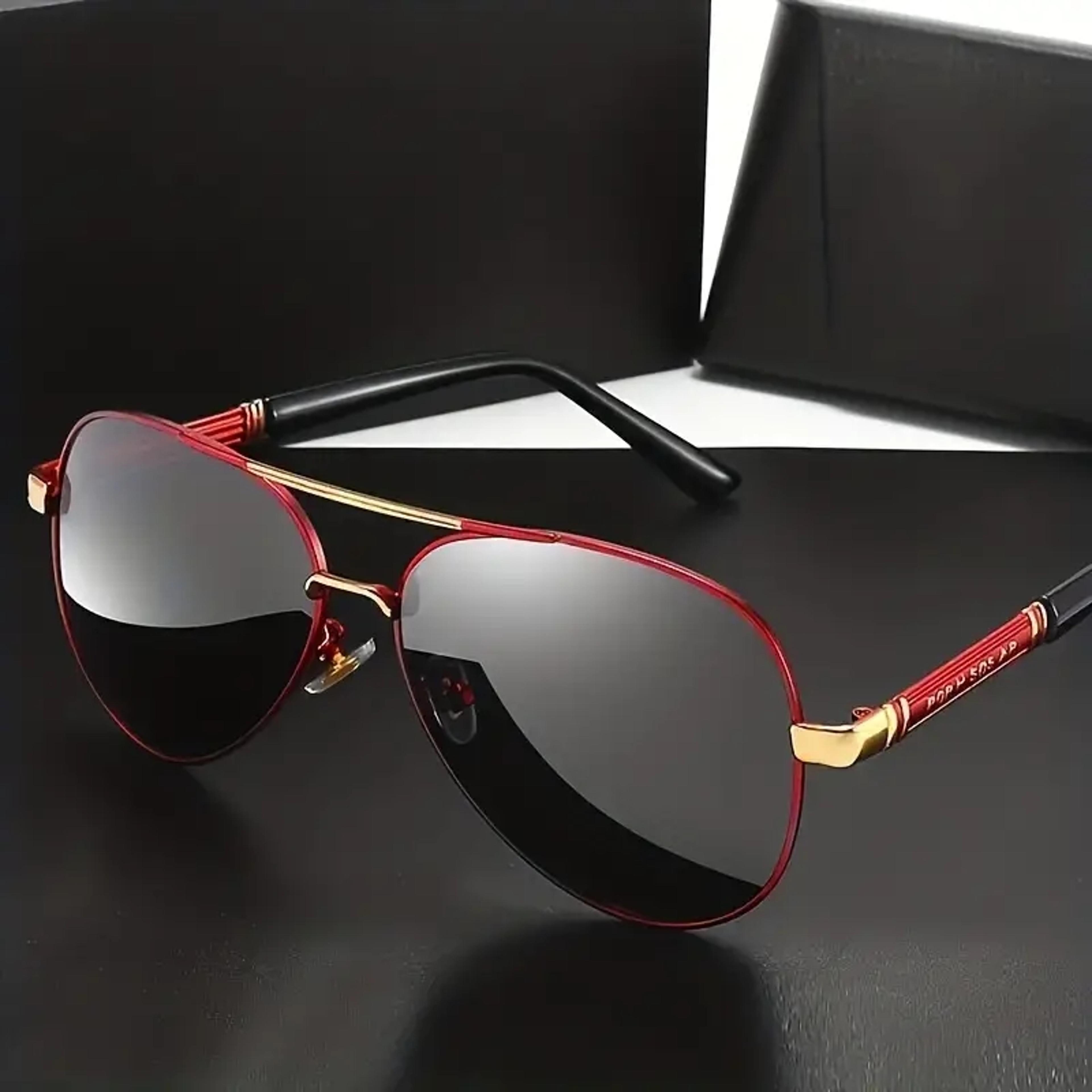apex polarized sunglasses for men metal frame protection shades