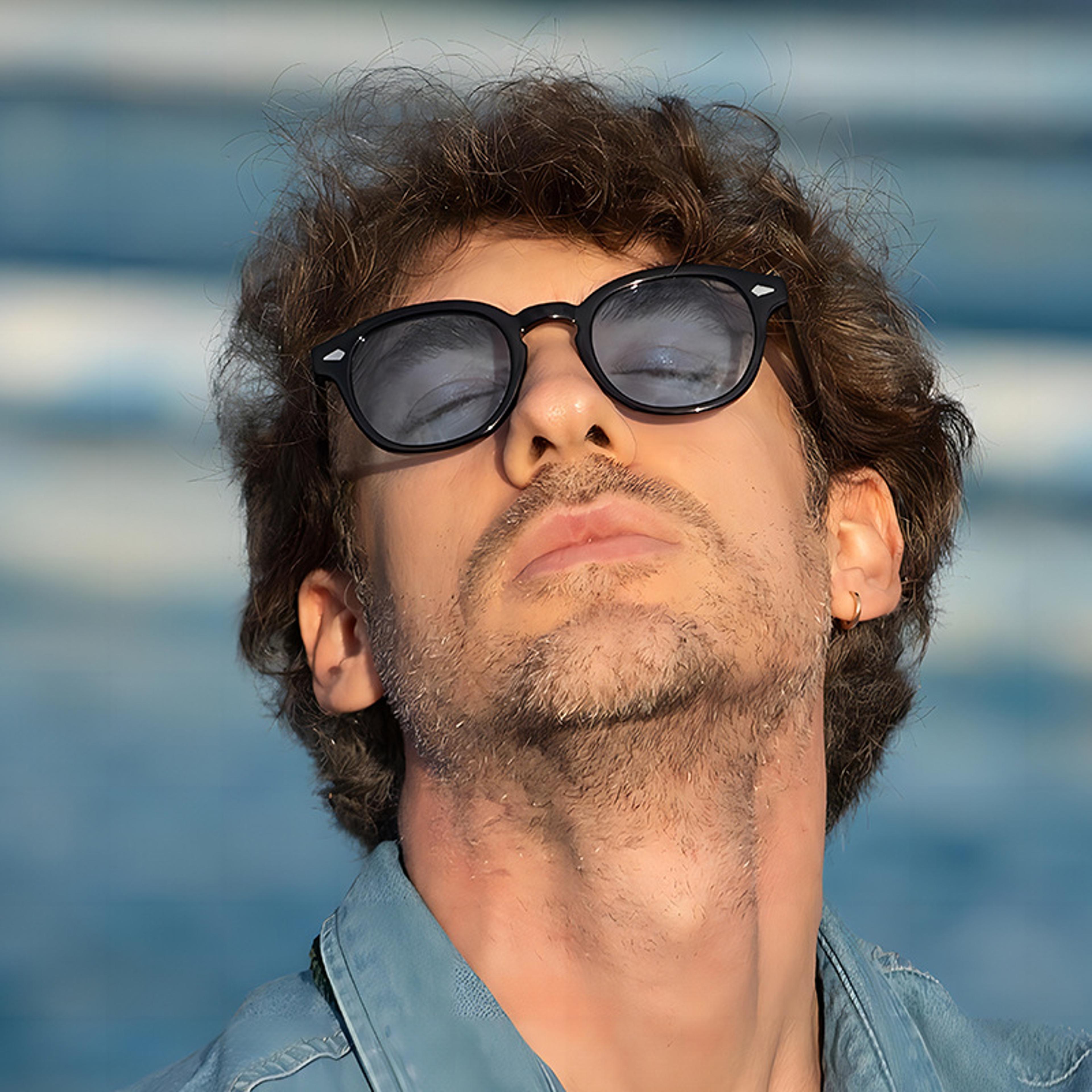retro square sunglasses vintage eyewear