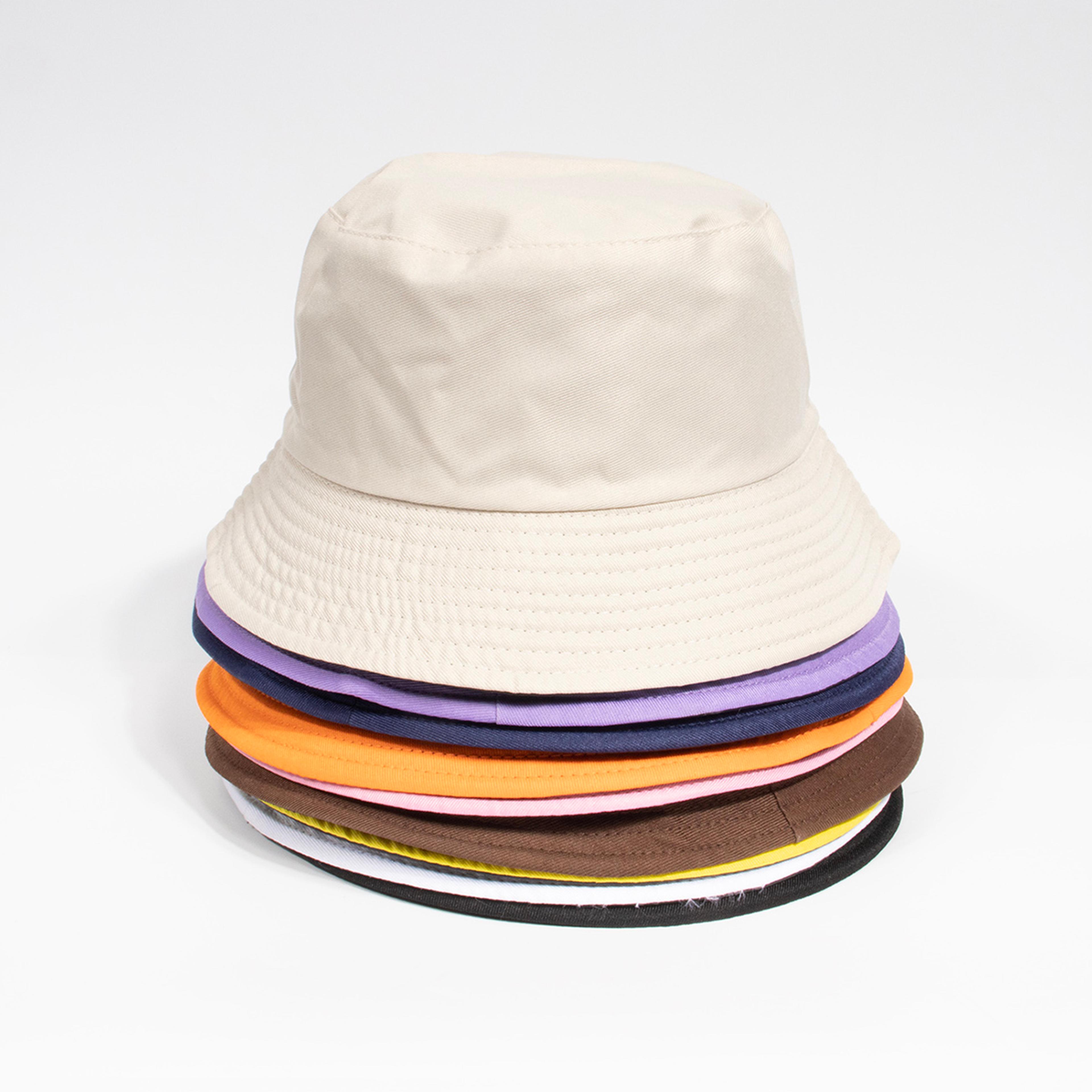 unisex cotton bucket hat | packable summer sun cap for men and women