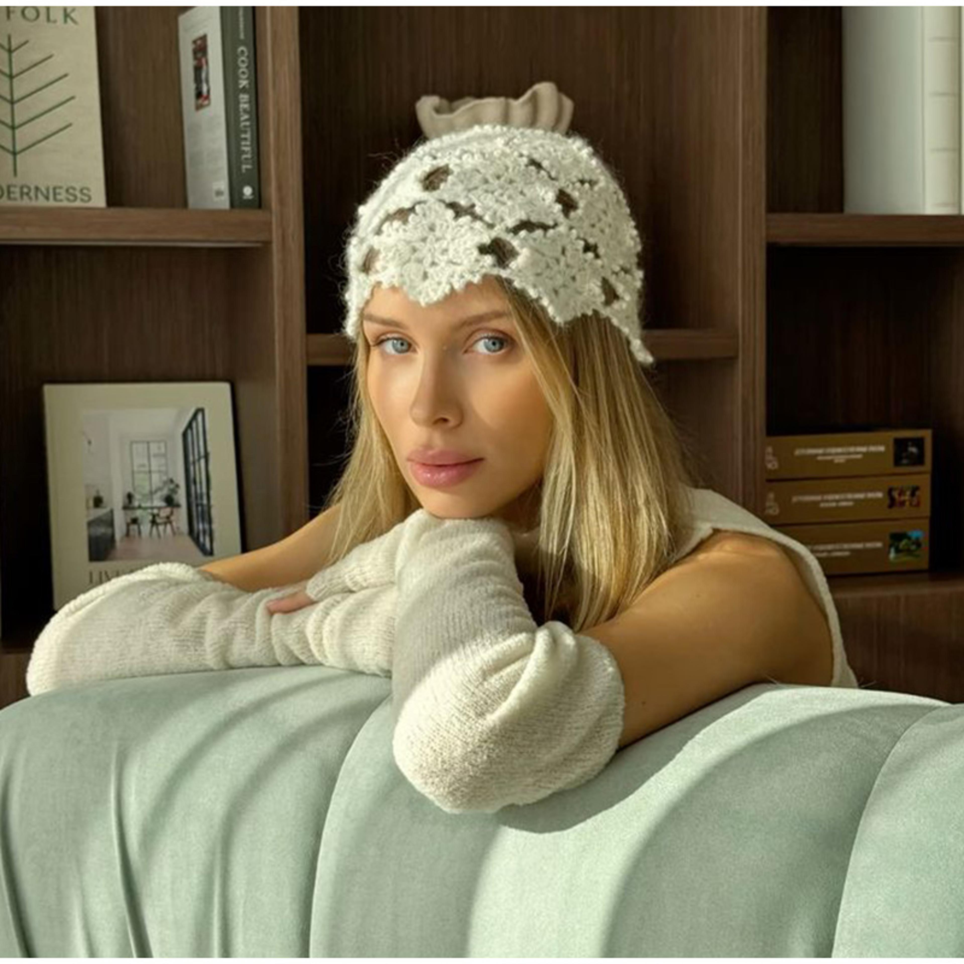 handmade crochet beanie: breathable summer hat & boho chic slouchy cap