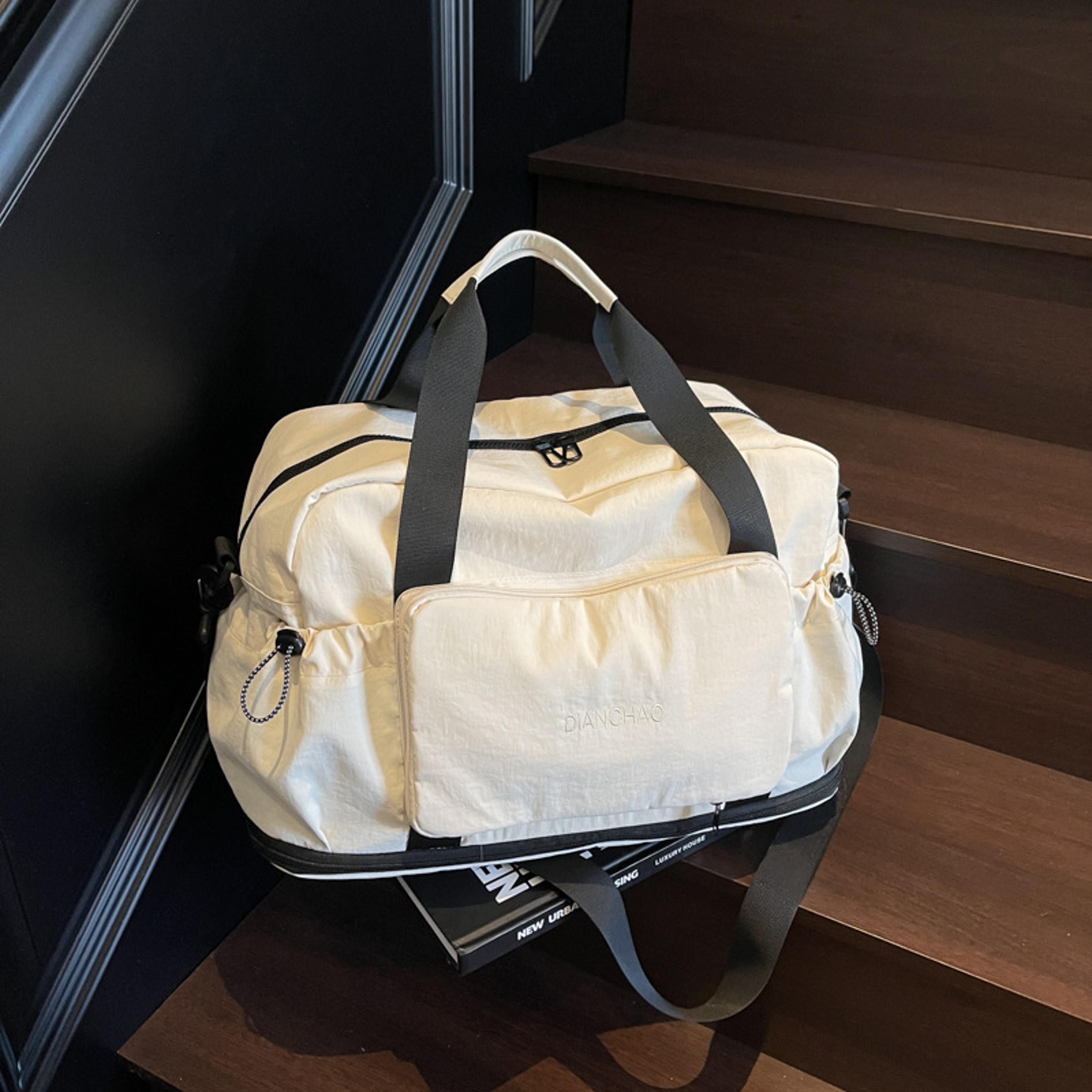 expandable foldable yoga gym bag and travel fitness tote
