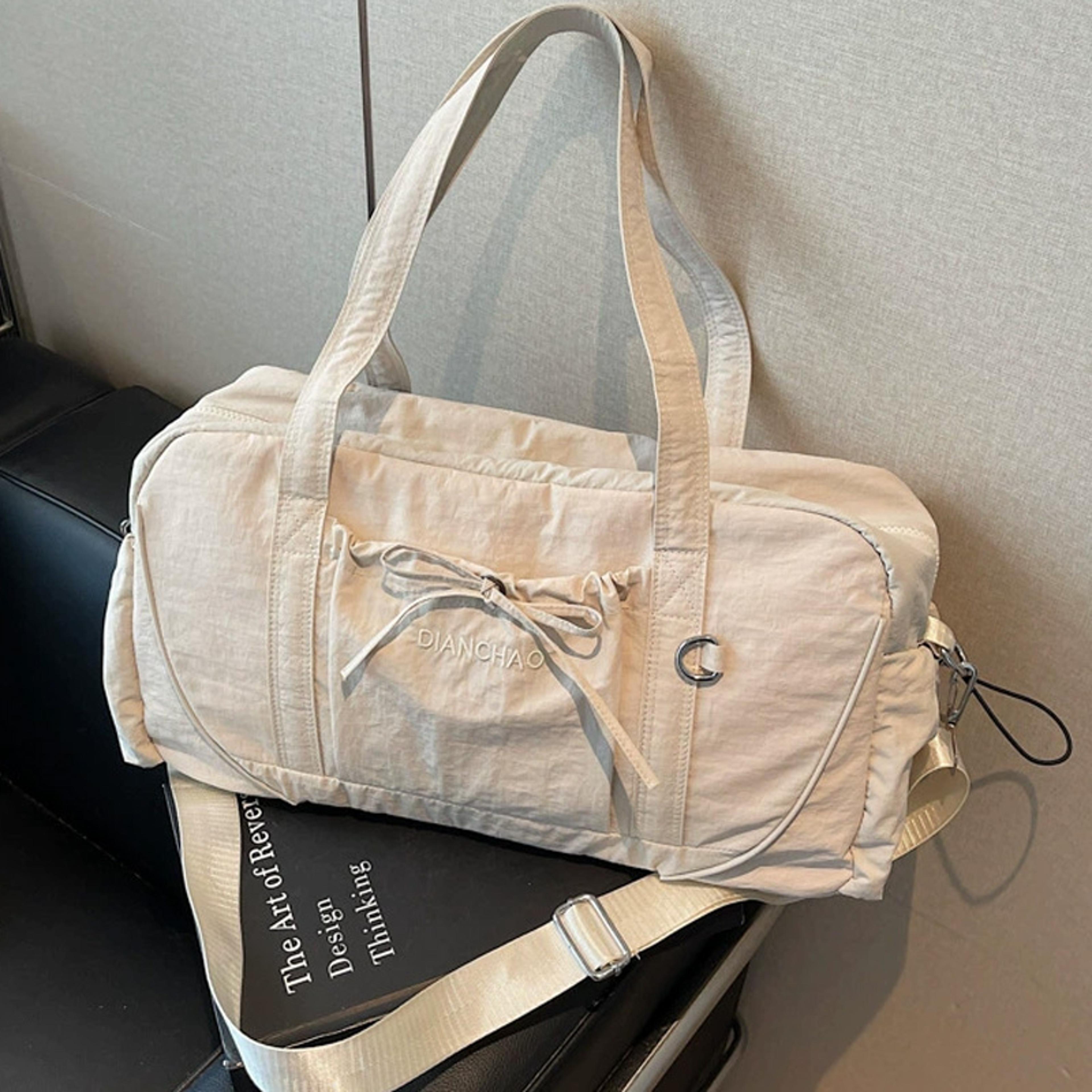 versatile large gym duffle bag and travel weekender with waterproof storage and yoga mat carrier