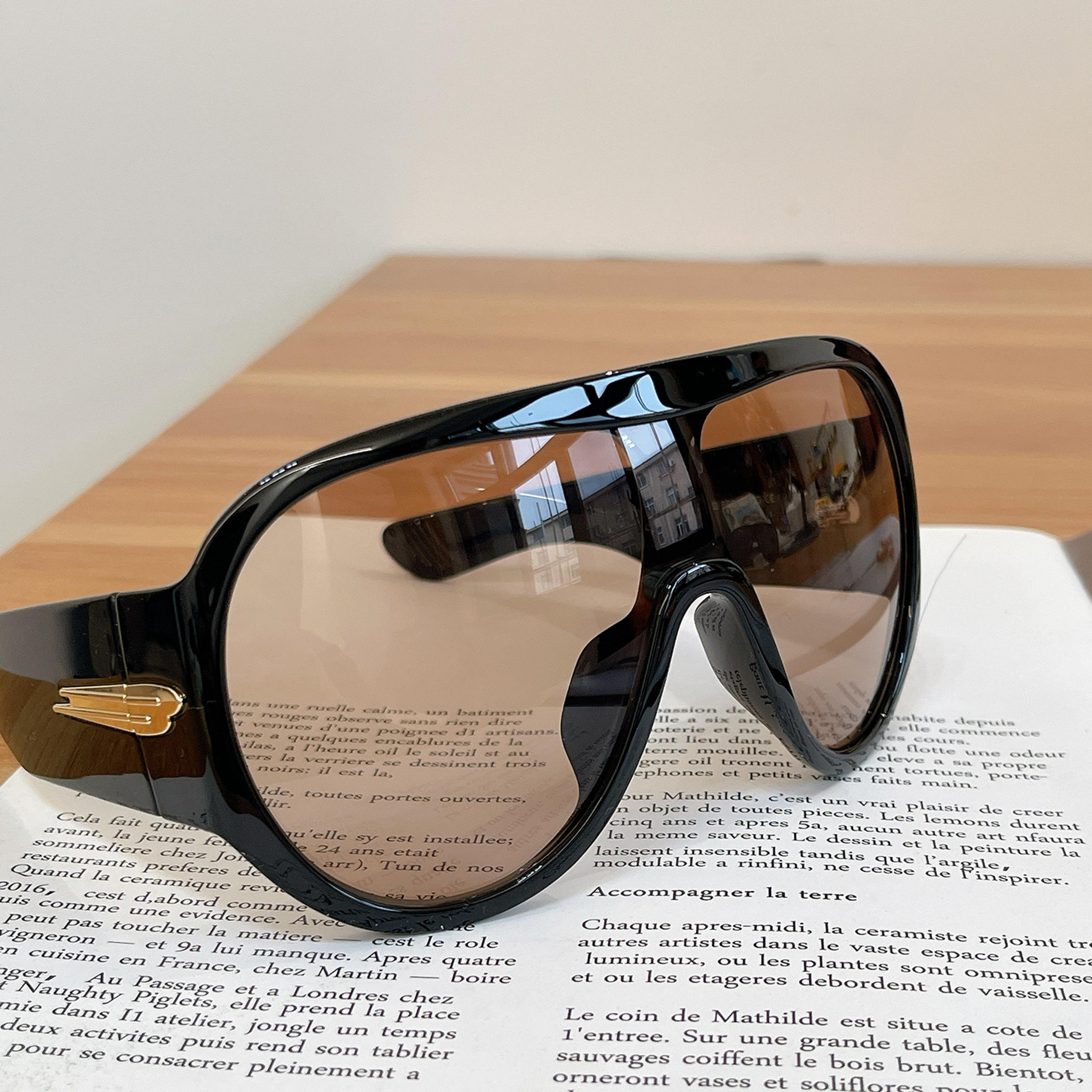 oversized shield sunglasses vintage one piece fashion eyewear for driving