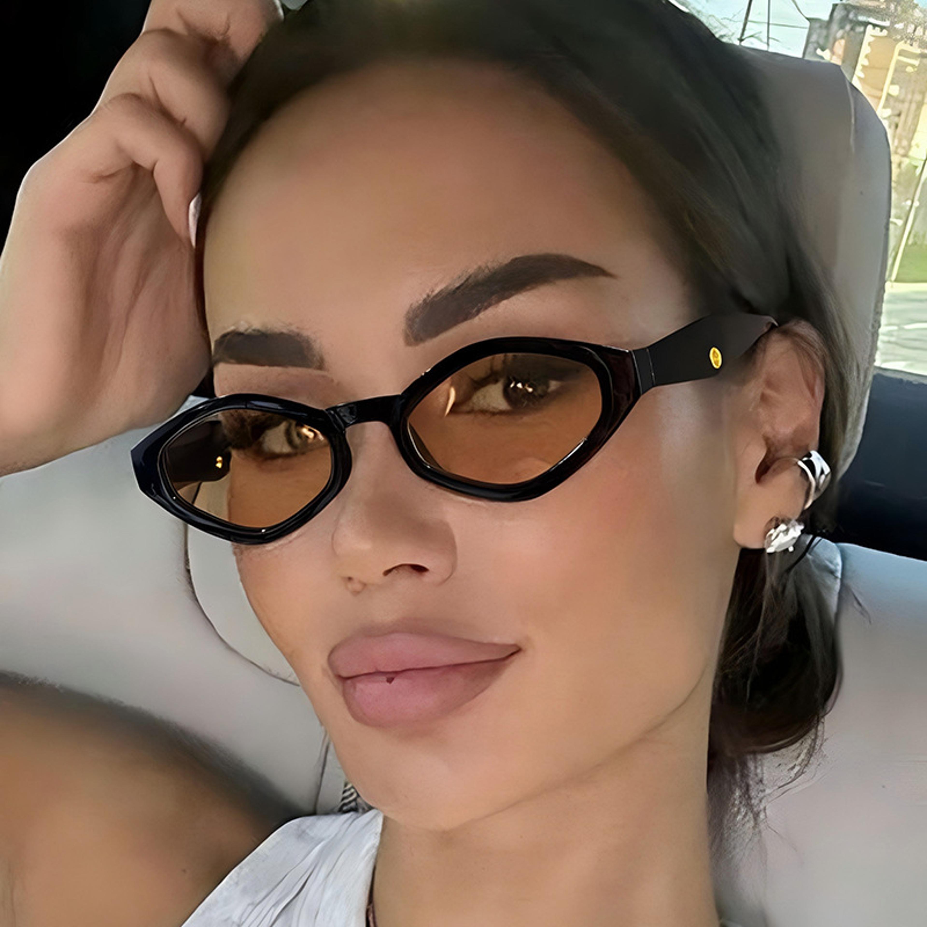 retro chic vintage cat eye sunglasses designer fashion shades