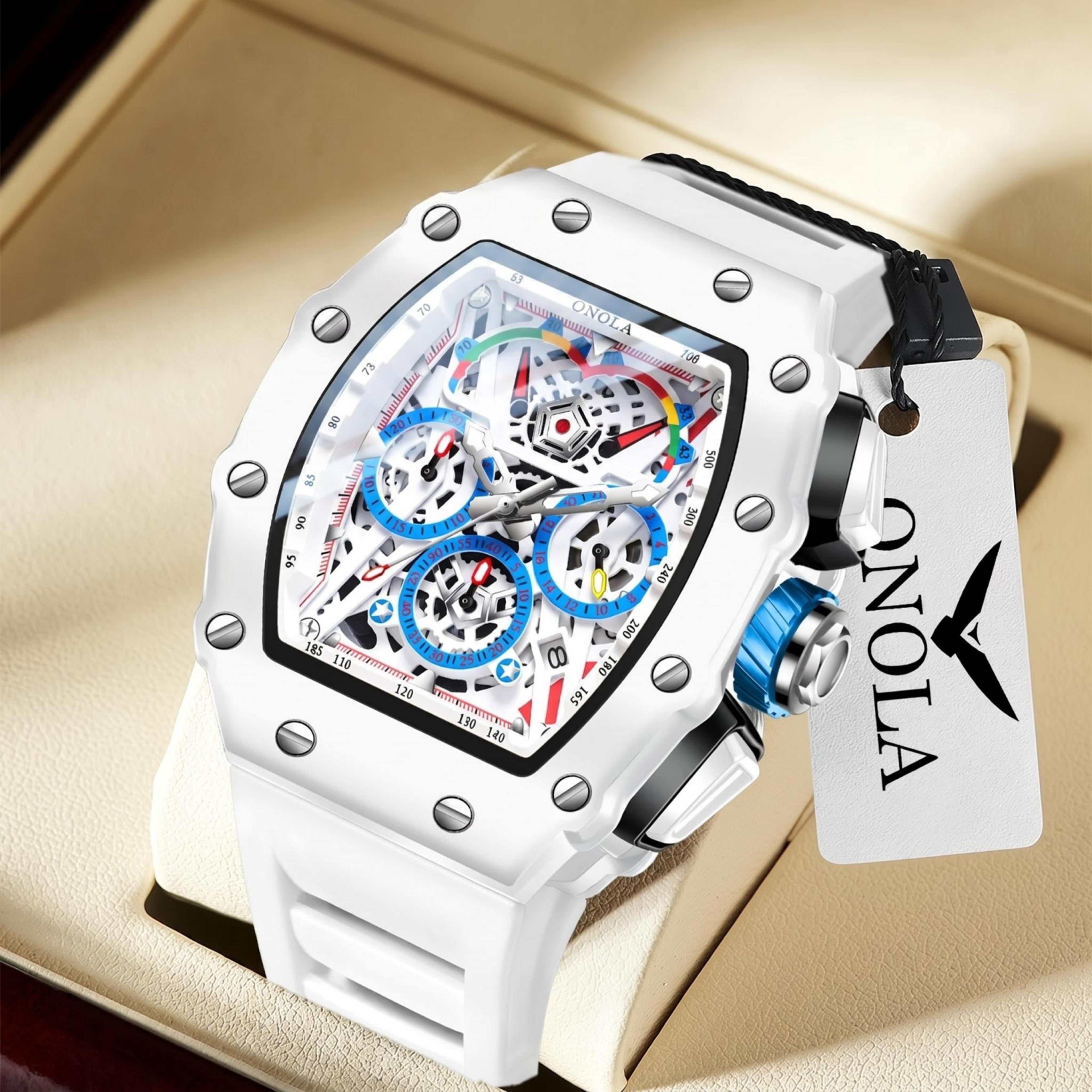 onola multifunctional fashion luxury watch for men