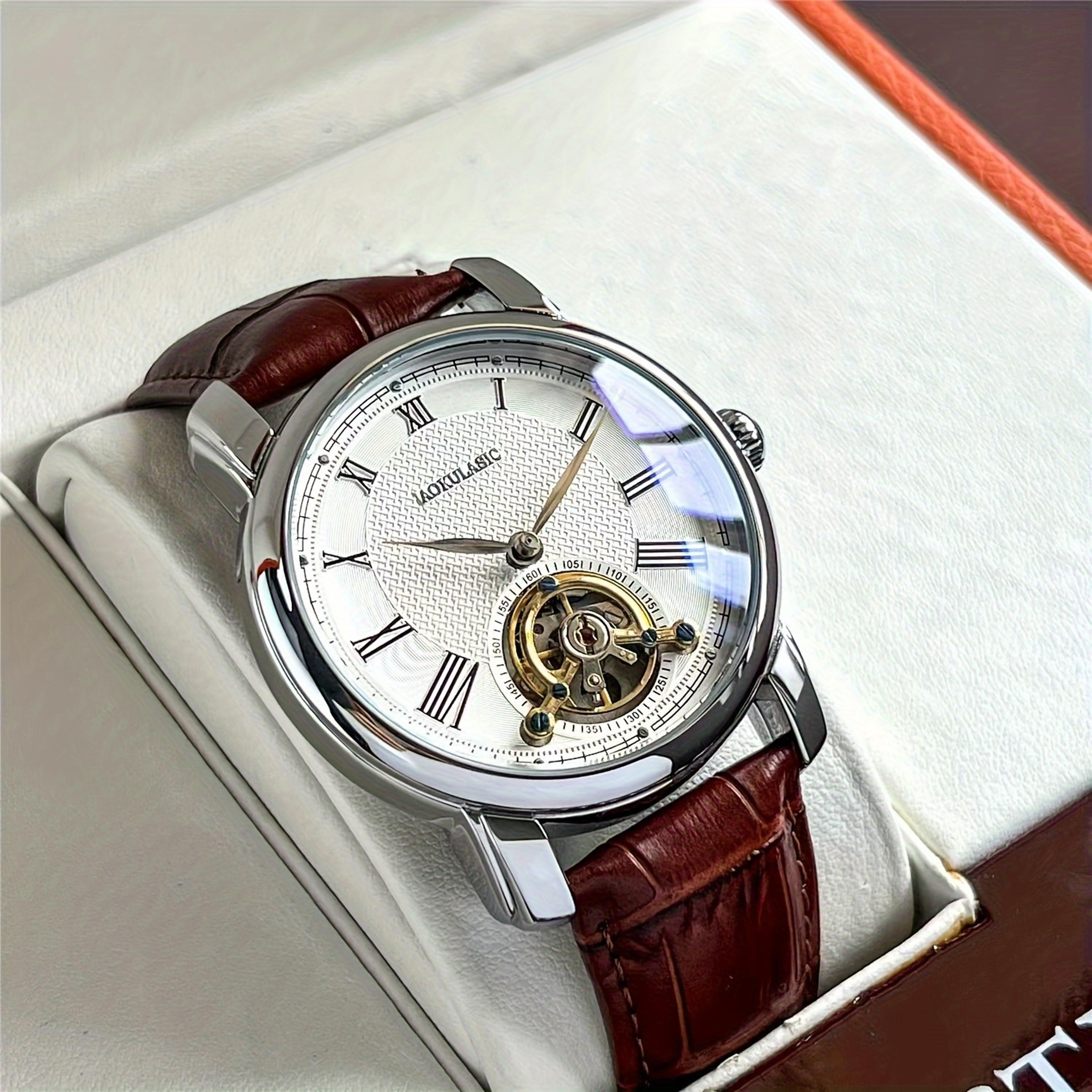 luxury men's automatic mechanical watch