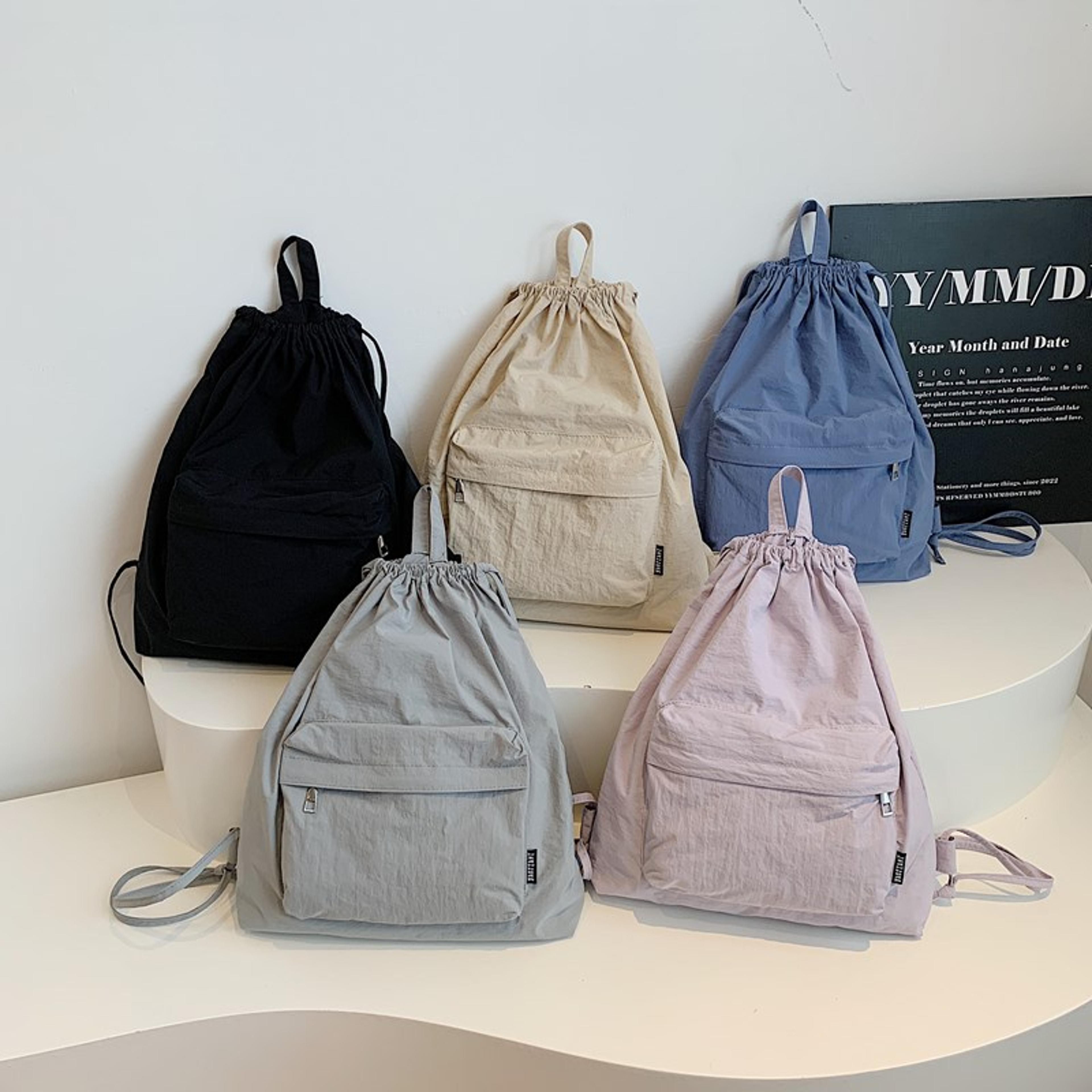 commuting nylon backpack for women large capacity casual travel bag