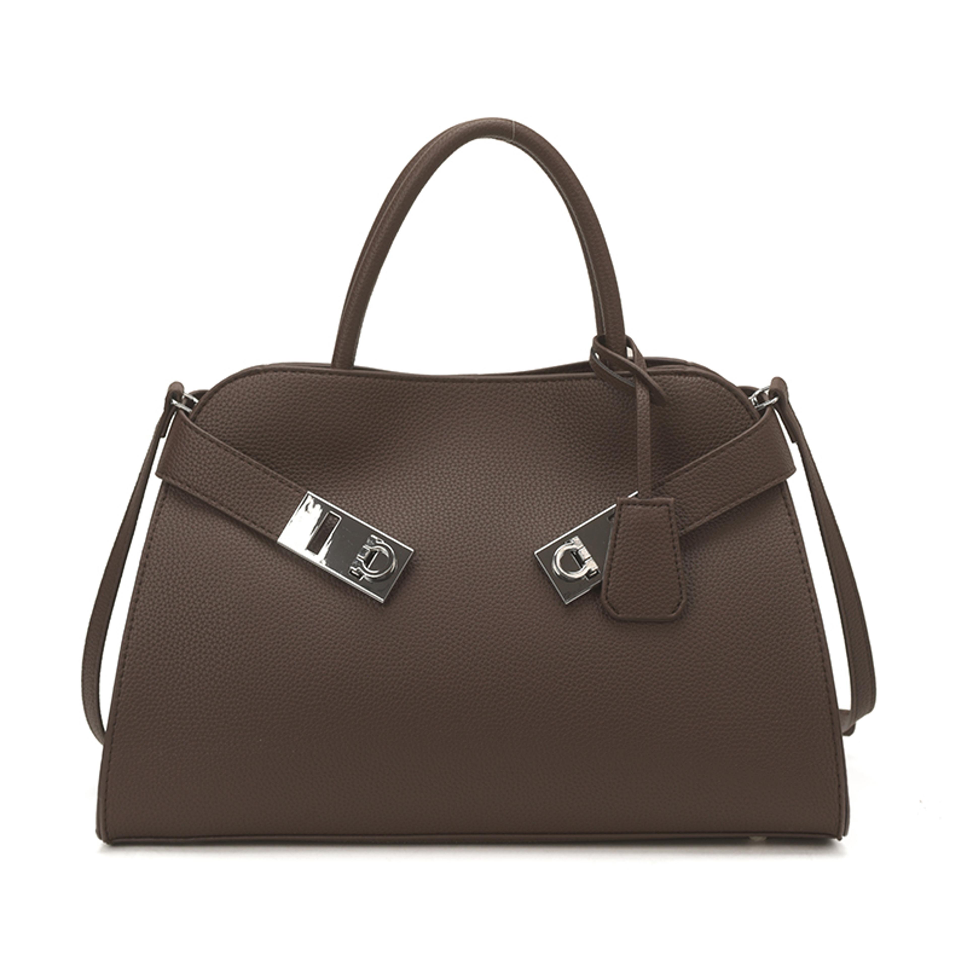 aria leather designer diaper bag and messenger purse