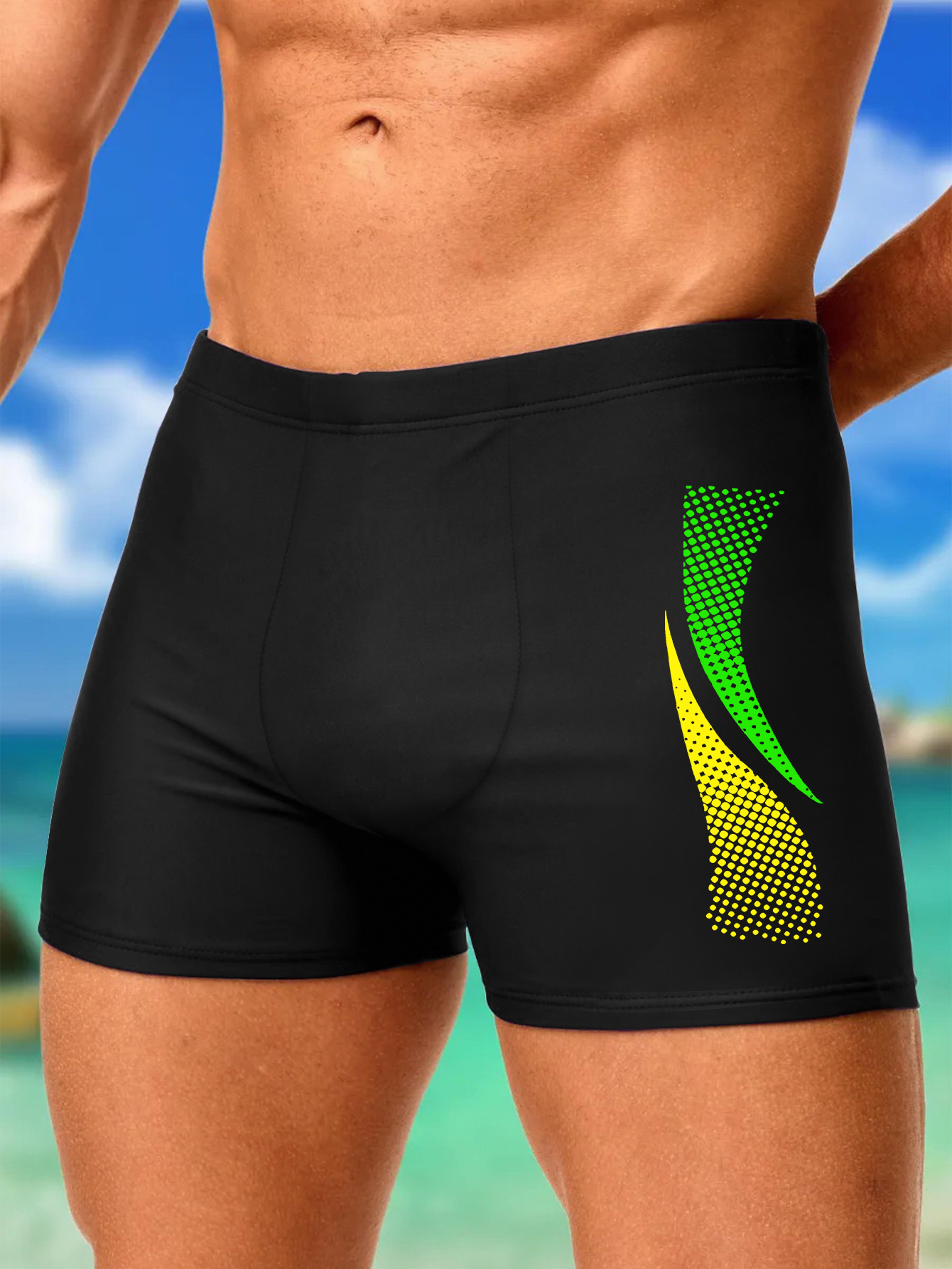 mens quick dry tropical print board shorts
