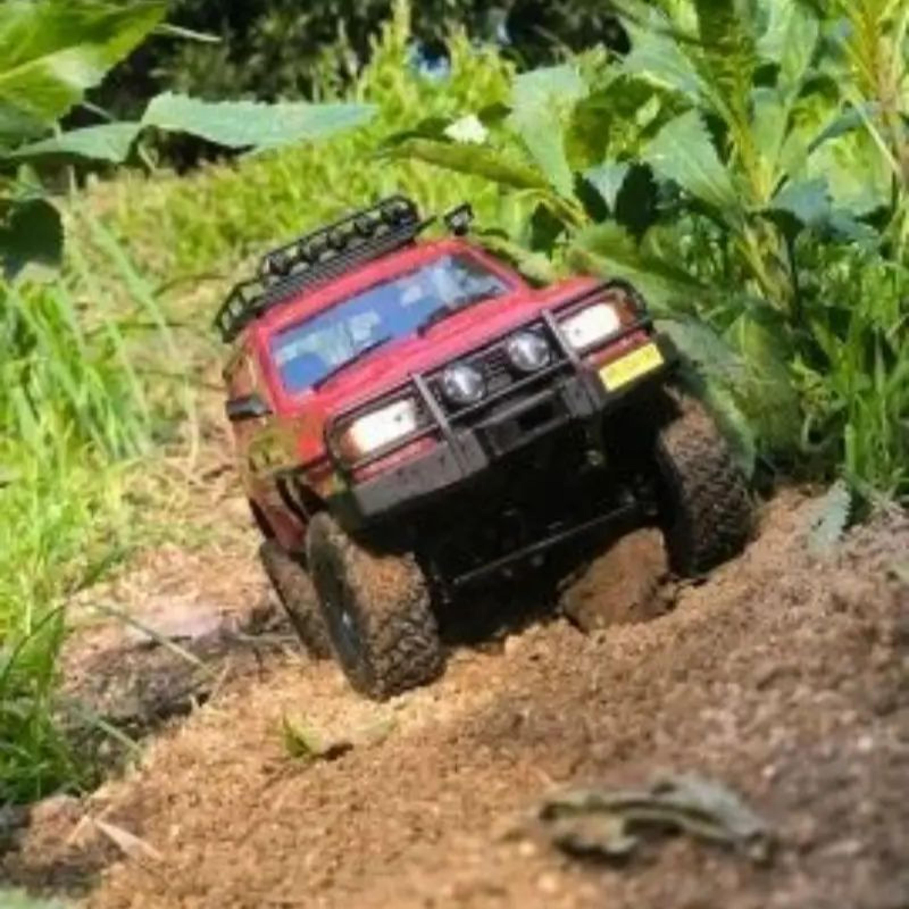 full size electric wpl rc car, off-road climbing control truck, children's toy gift
