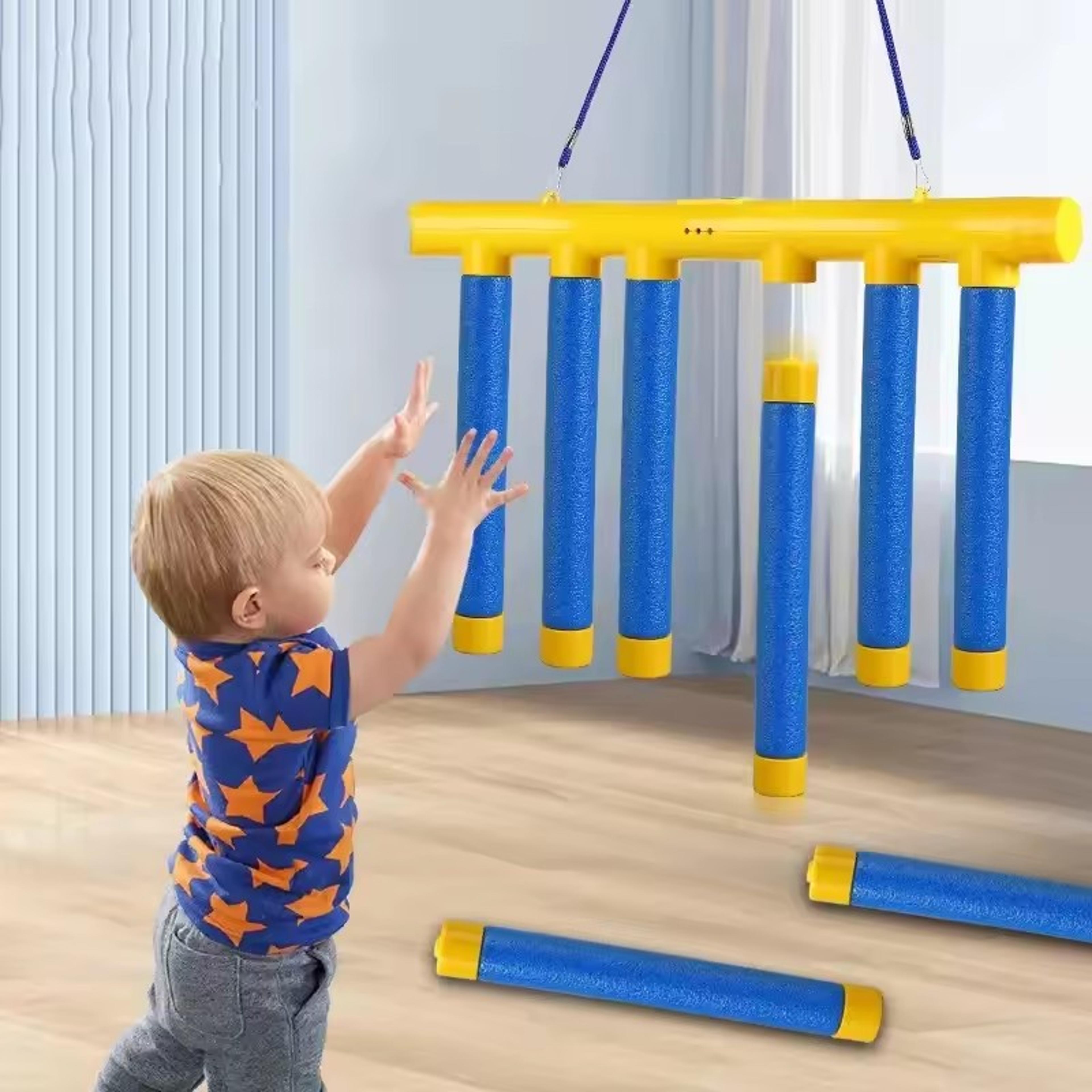 falling sticks catch toy, sensory integration training, reflex challenge