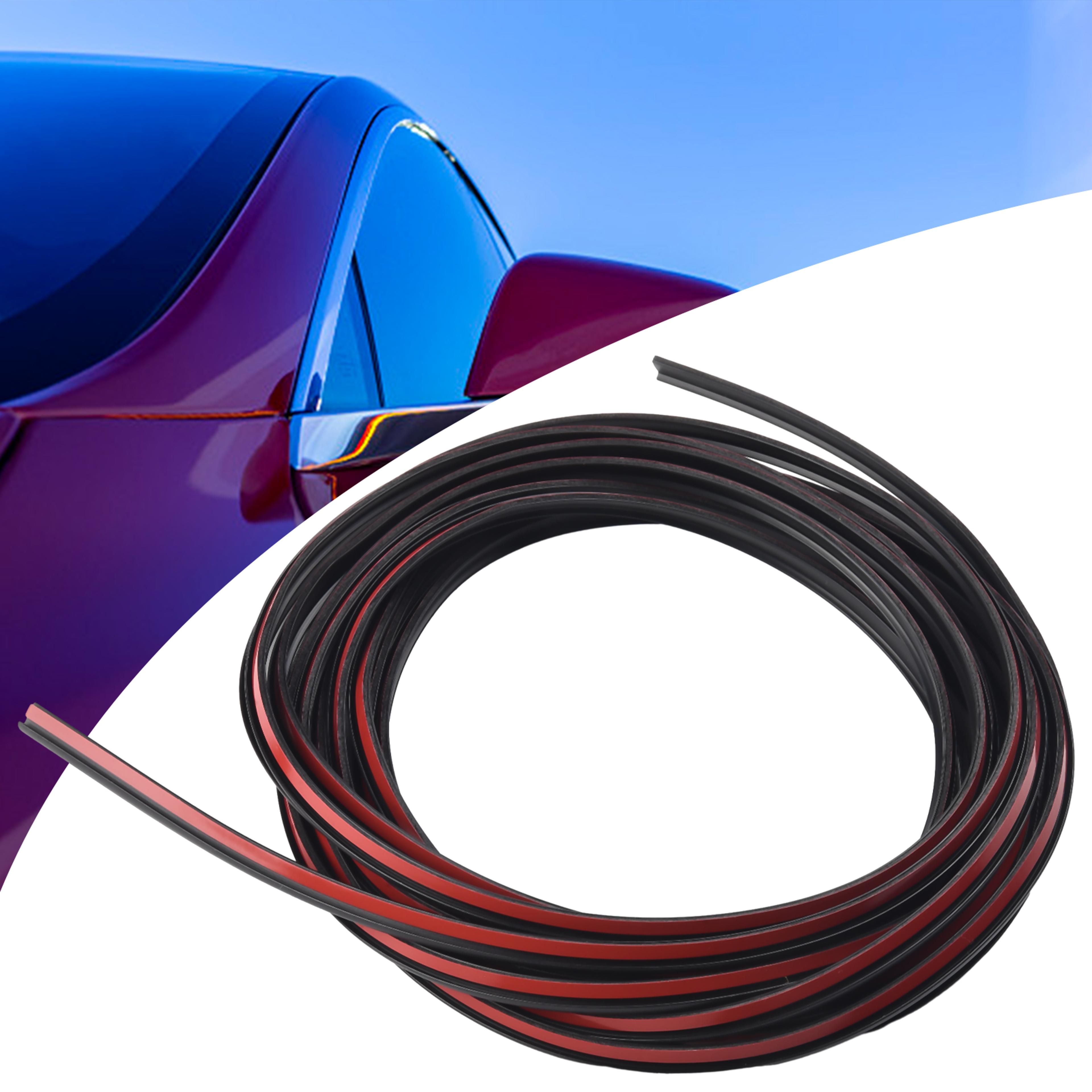 universal car t-type sealing strip rubber for bumper lip edge trim