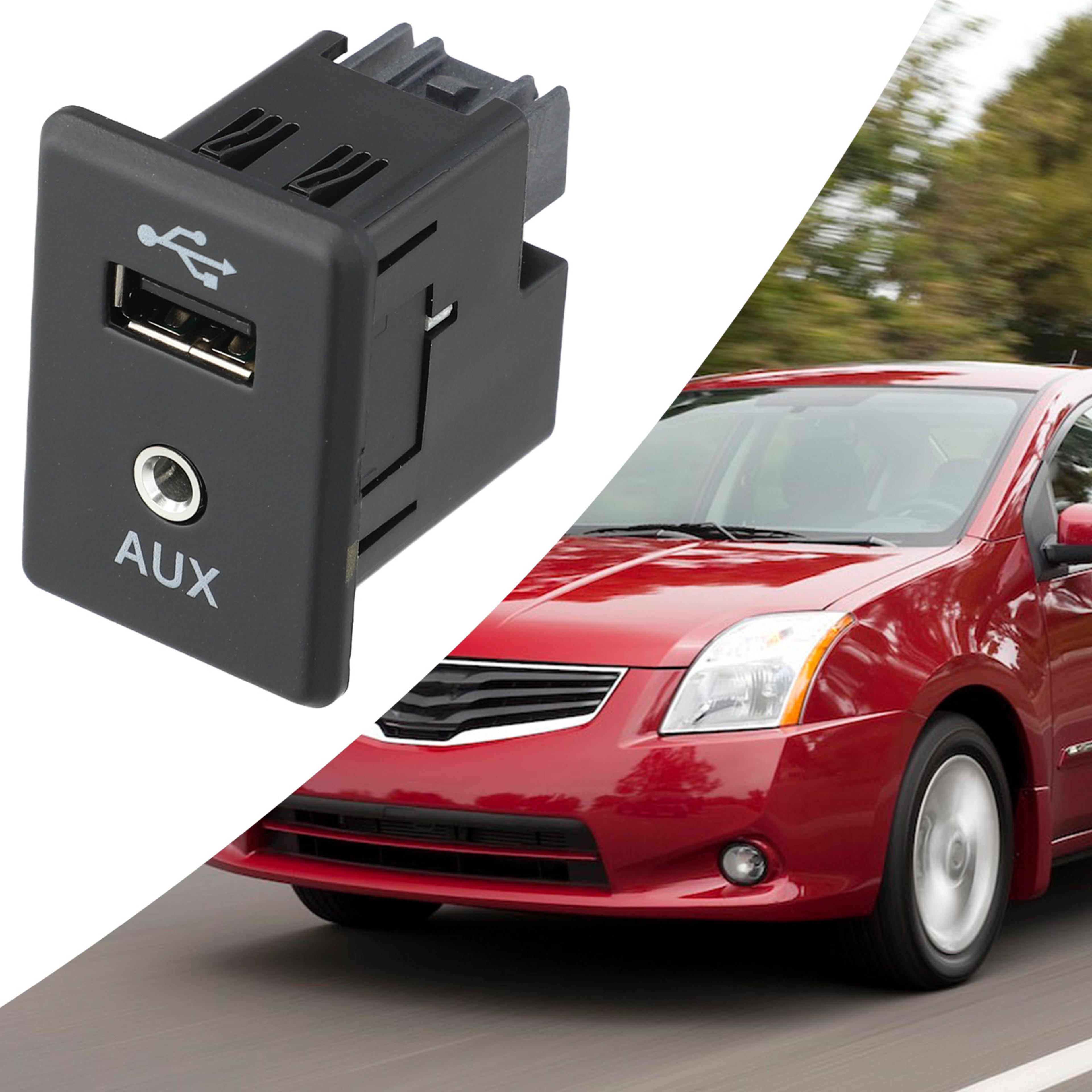 automotive accessories, car auxiliary aux stereo adaptor audio socket