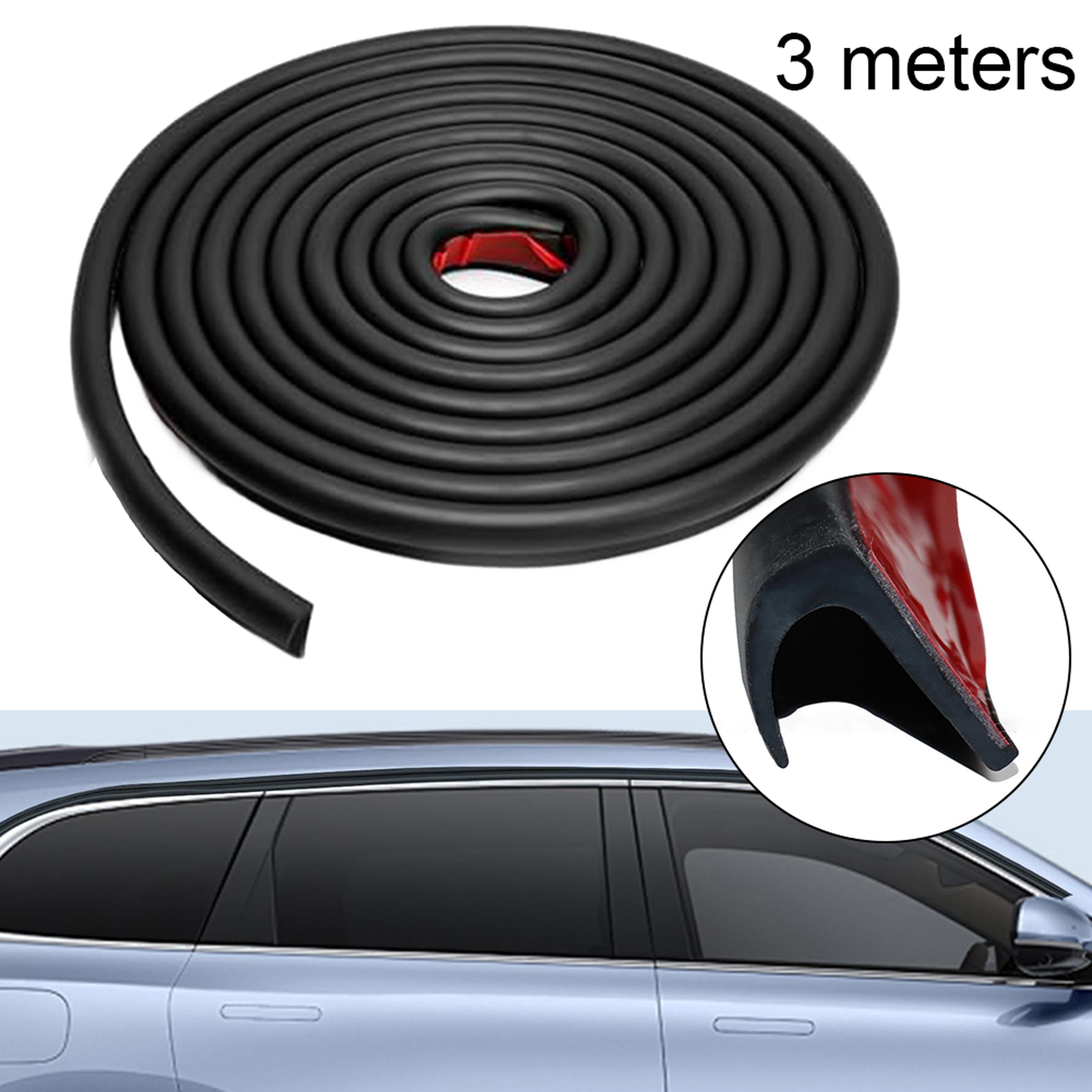 rain gutter drip rail pvc strip for camper van, rv water diverter