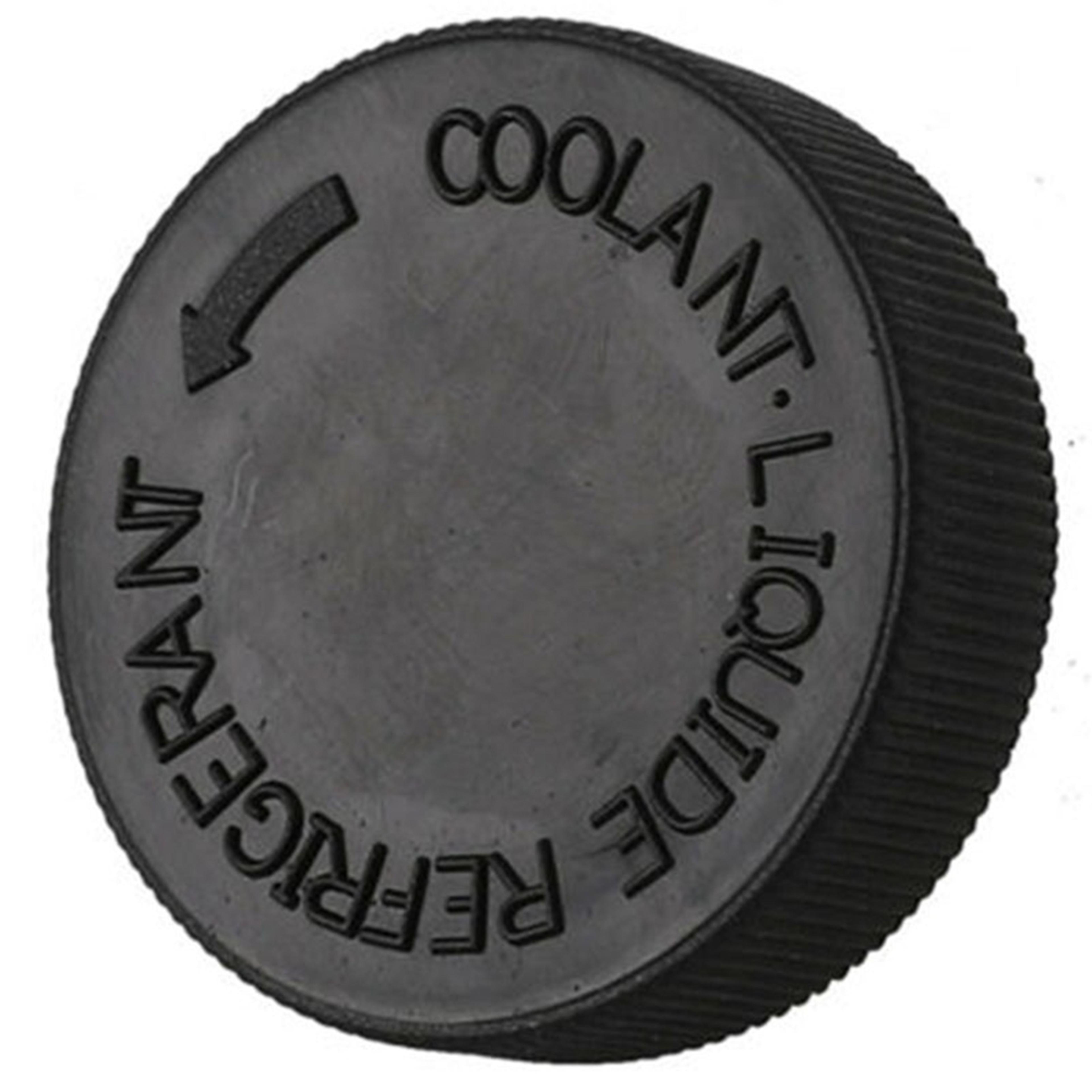 black car radiator coolant overflow tank cap, reservoir cap for coolant tank