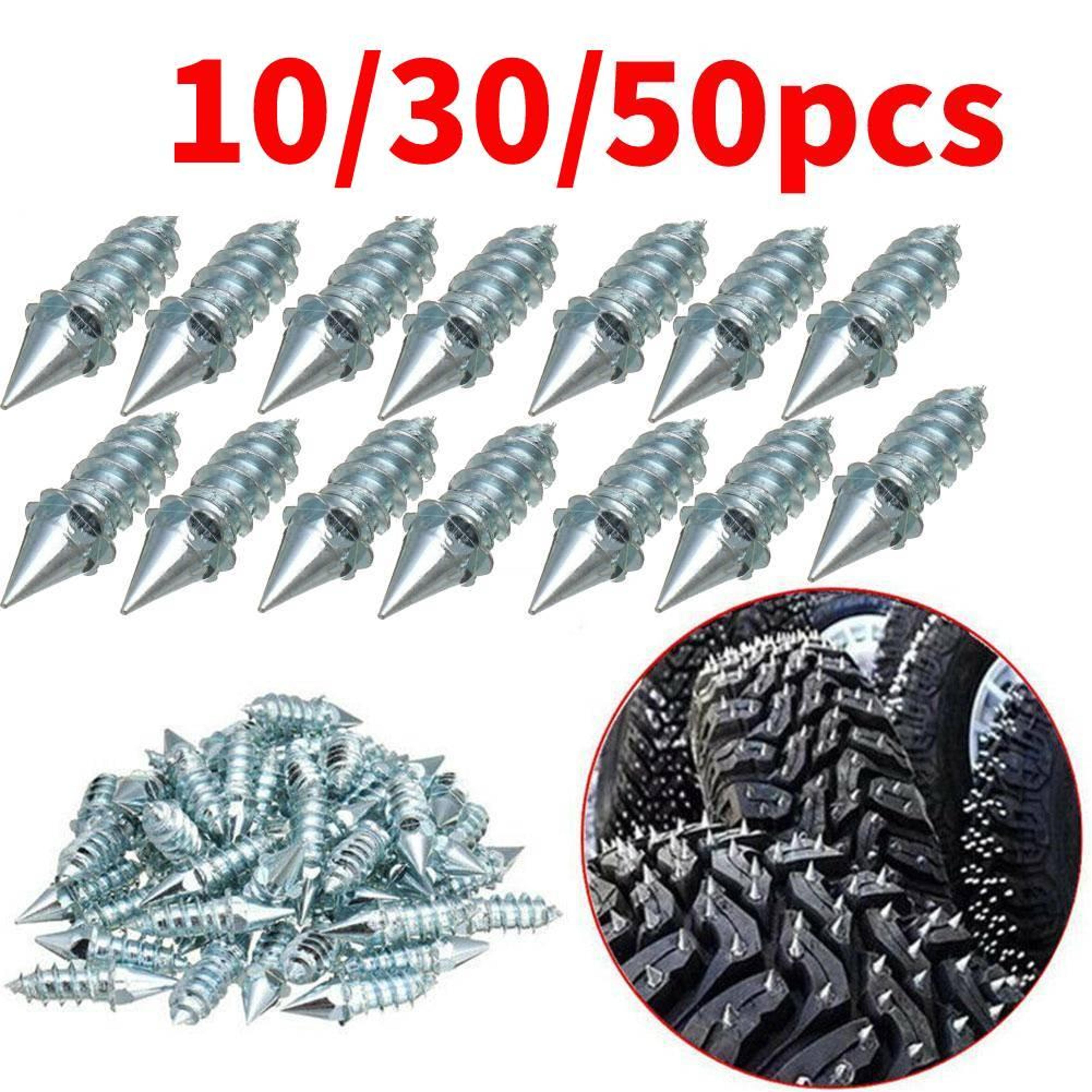 universal bike truck auto snow spikes, motorcycle car tire anti slip studs screws, winter tyre cleats sole snow nails